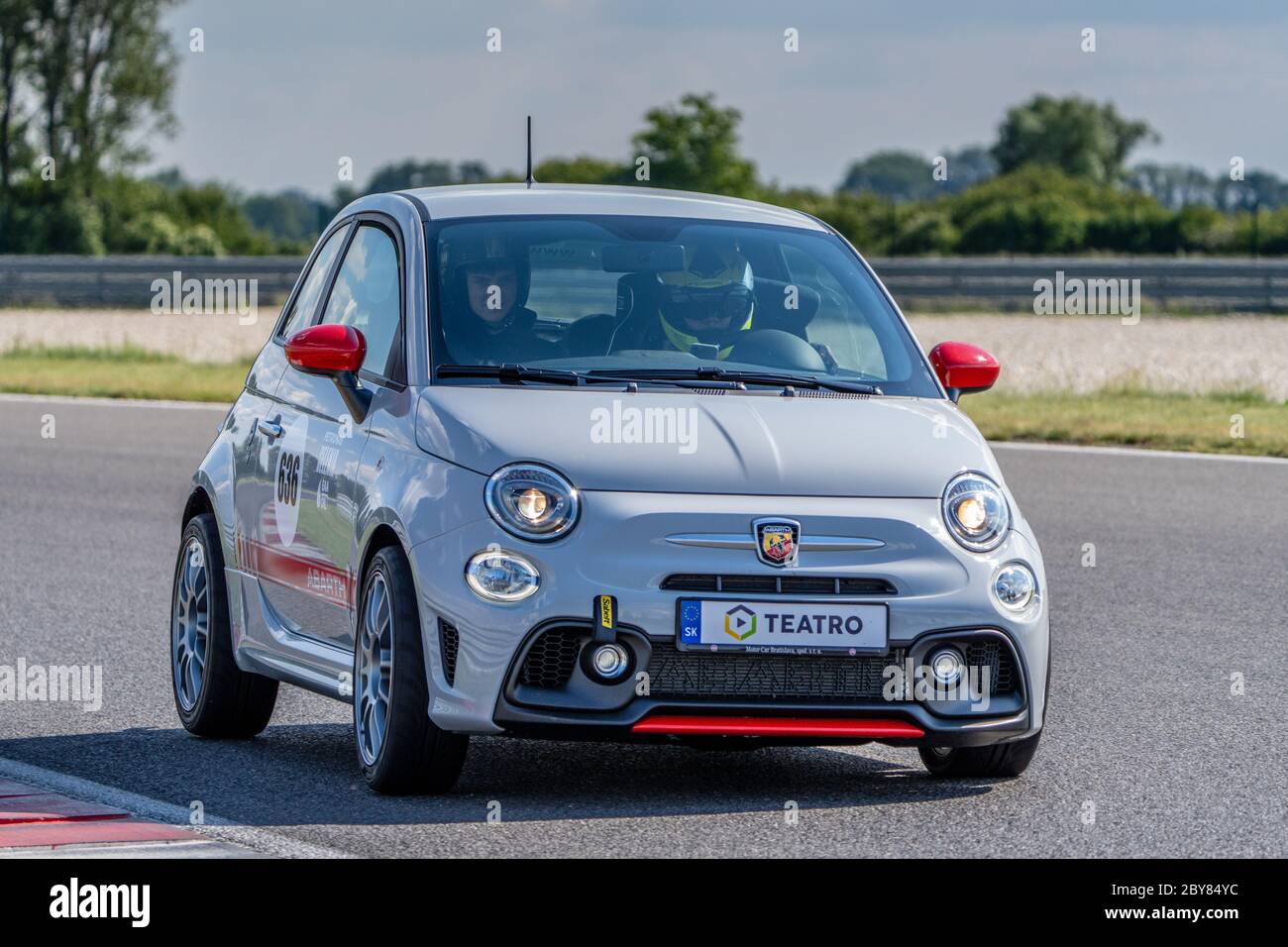 Abarth 500 Cup Slovacchia 2020 maggio Foto Stock