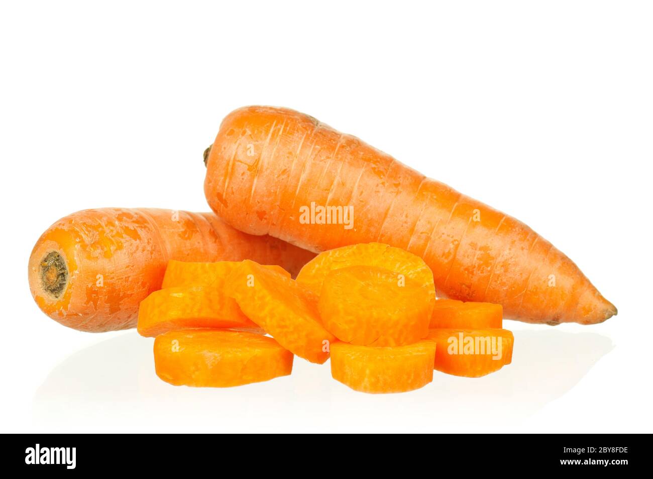 Carota fresca Foto Stock