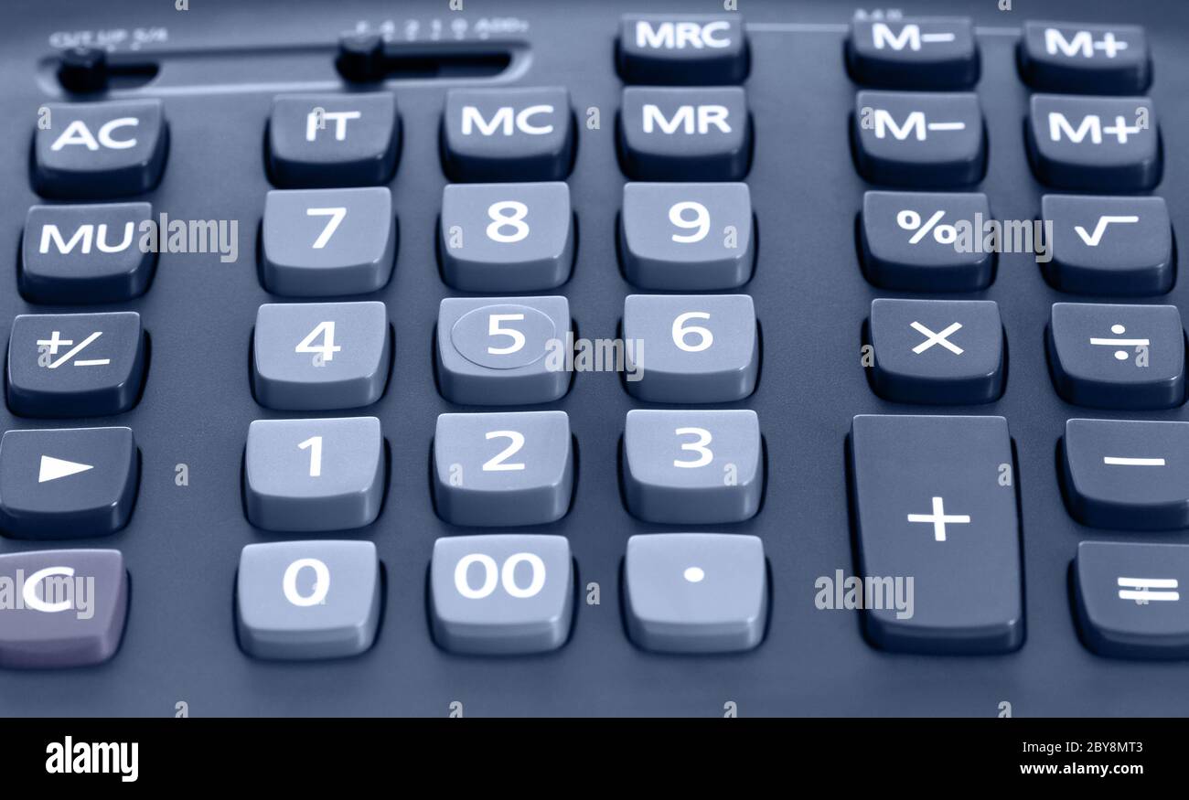 Calcolatrice Foto Stock