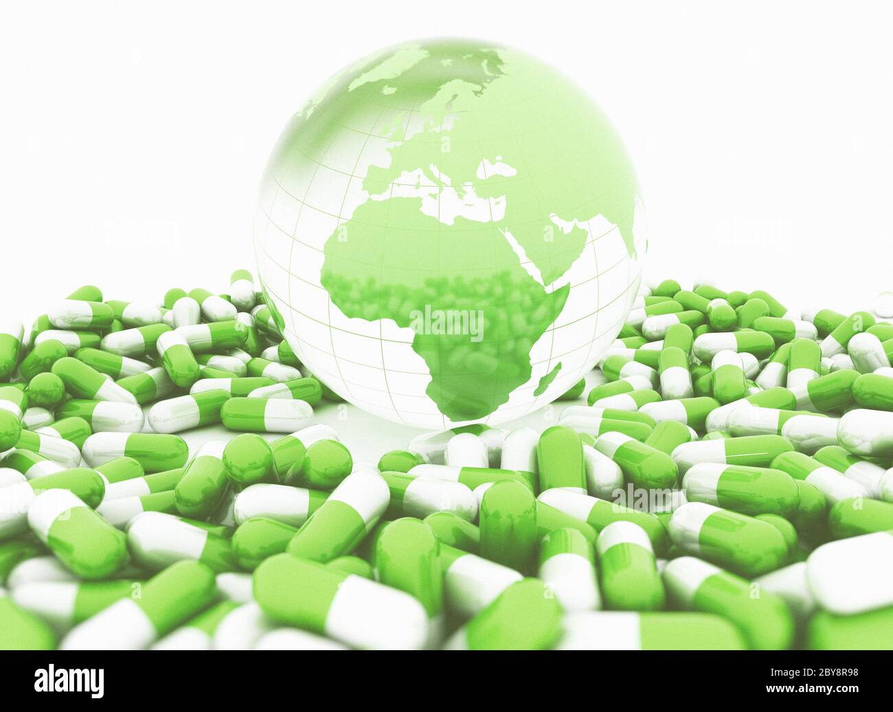 Terra e medicina Sanità globale Foto Stock