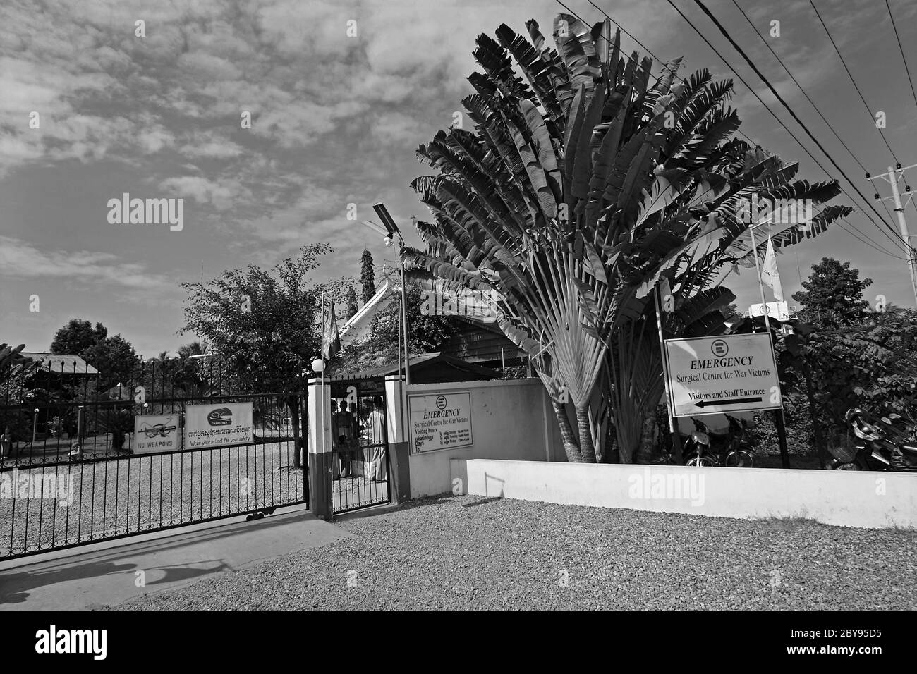 Ospedale di emergenza, Battambang, Cambogia, Asia, effetti delle mine Foto Stock