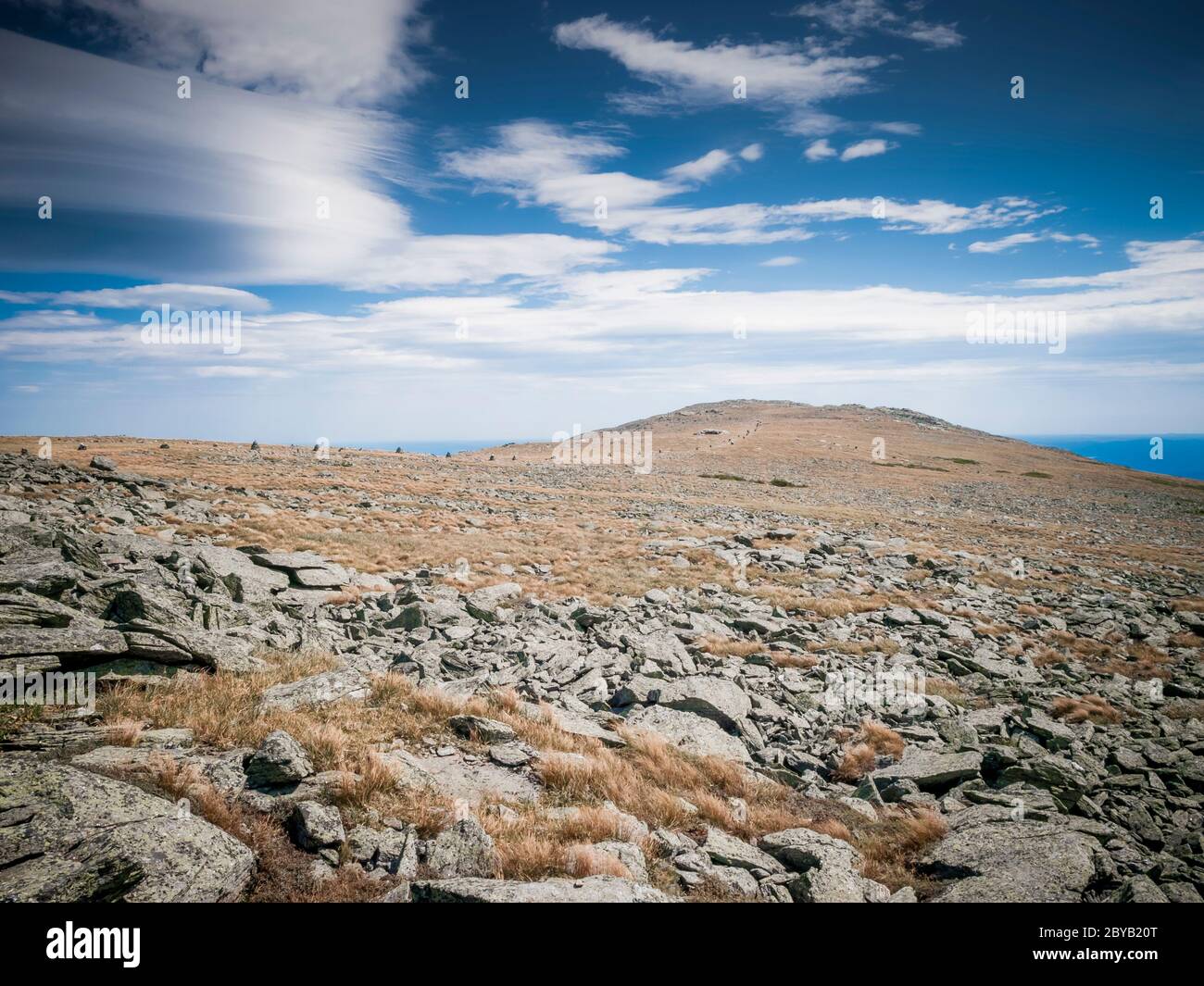 Escursioni Mt. Washington, New Hampshire, Stati Uniti Foto Stock