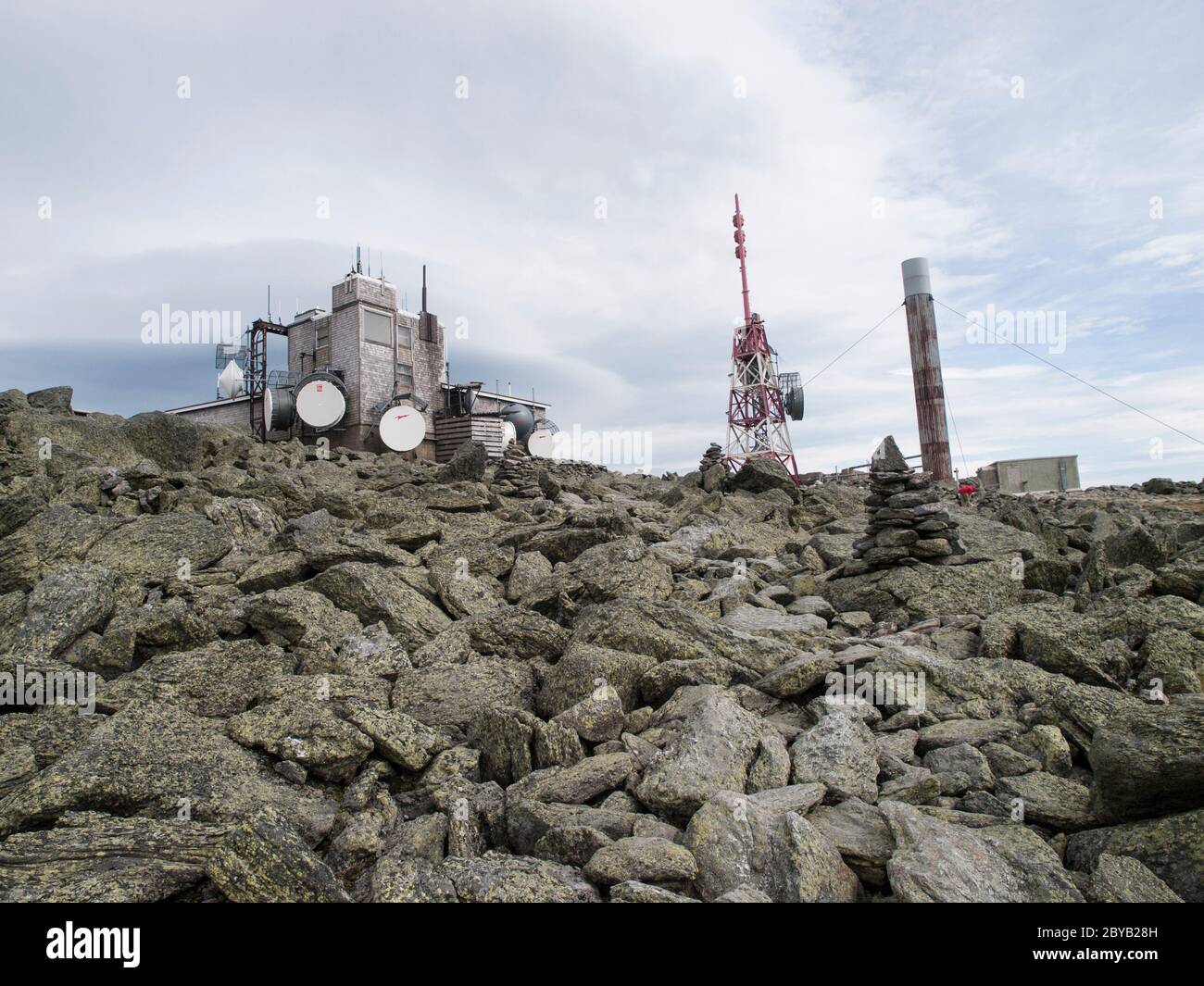 Escursioni Mt. Washington, New Hampshire, Stati Uniti Foto Stock