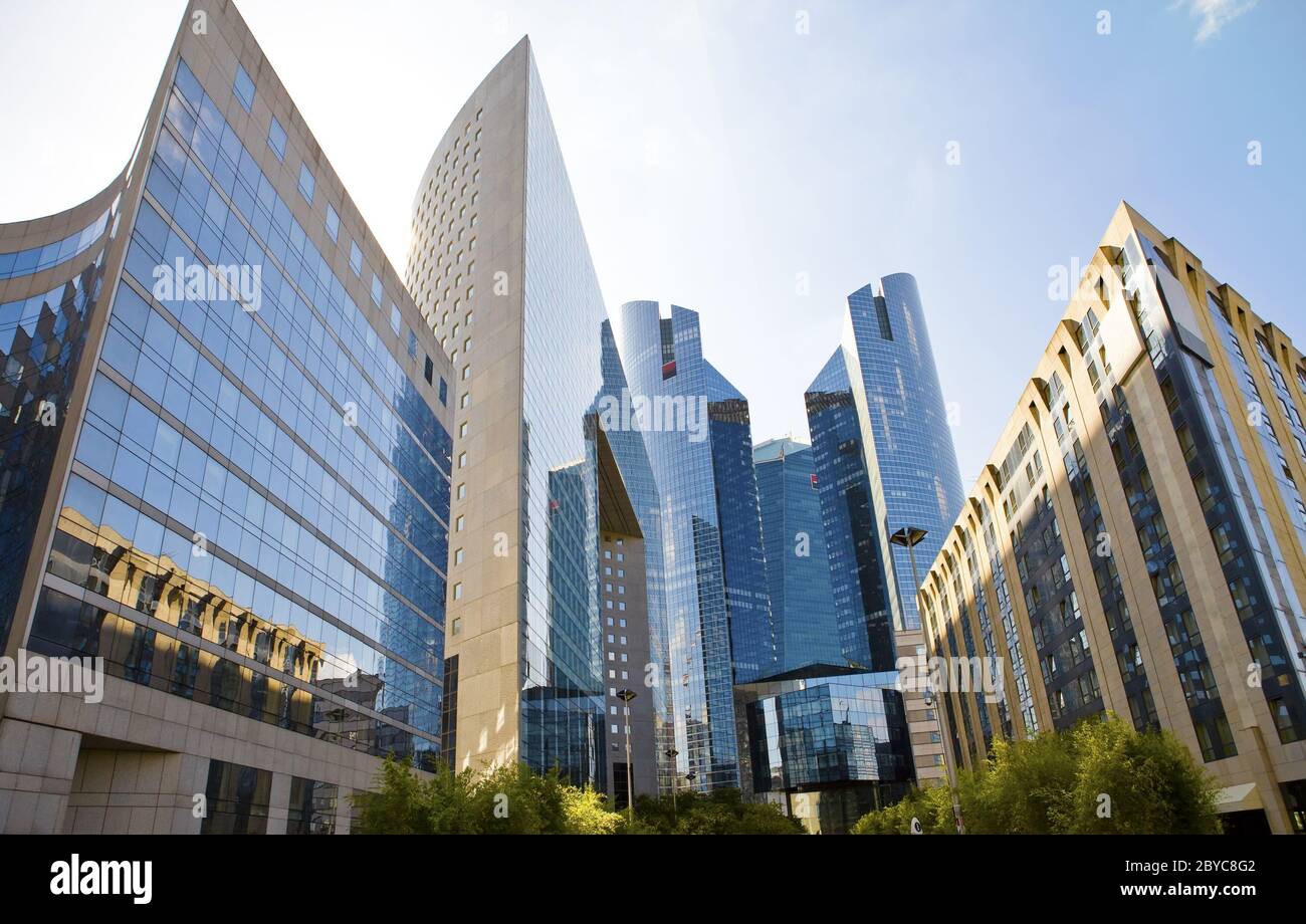 Francia, Parigi-Nuovo- Paris La Defense Foto Stock