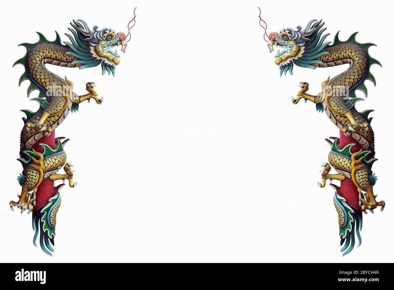 Statua del drago Foto Stock