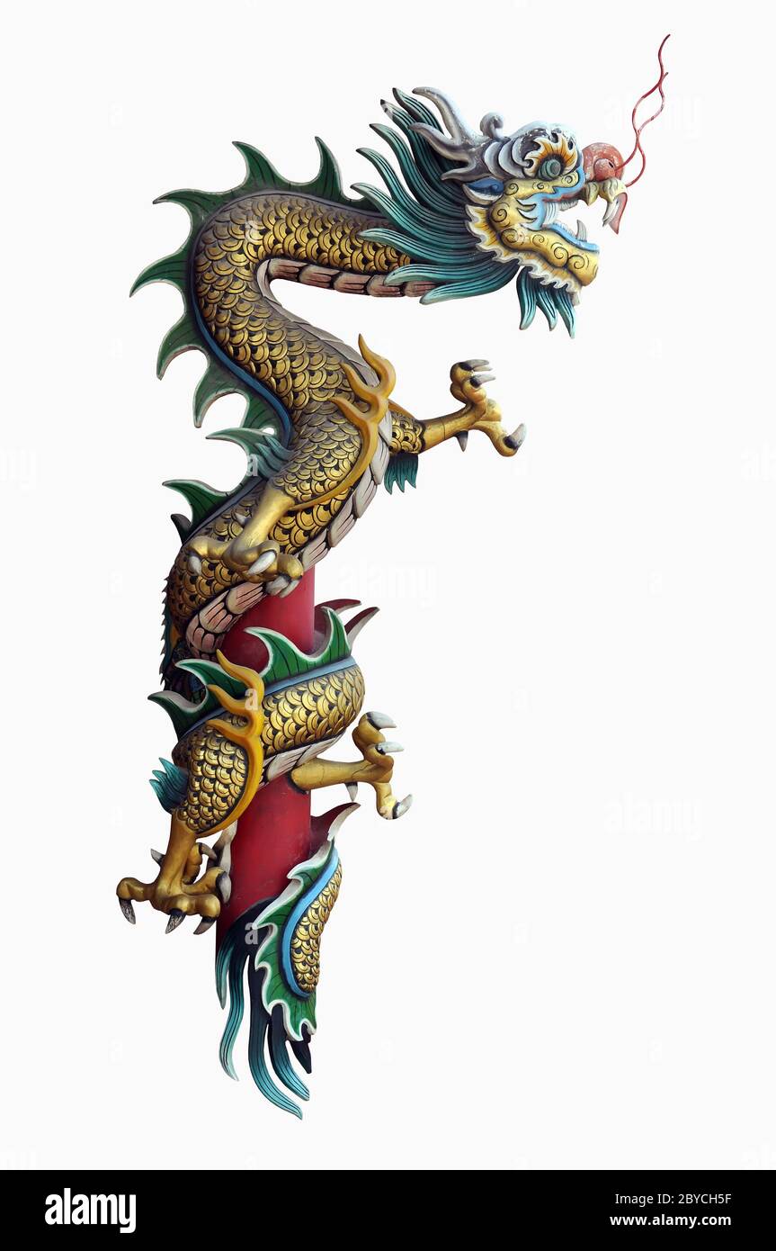 Statua del drago Foto Stock