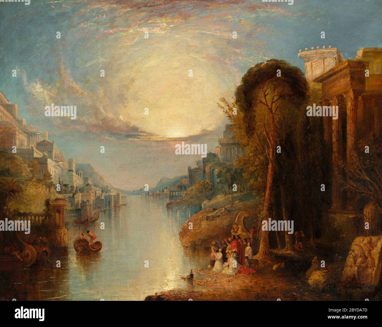 Cartagine di William Linton, circa 1830 Foto Stock