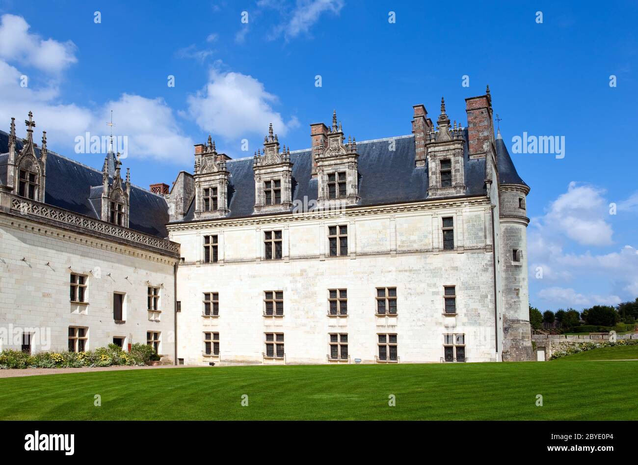 Francia. Amboise castello Foto Stock