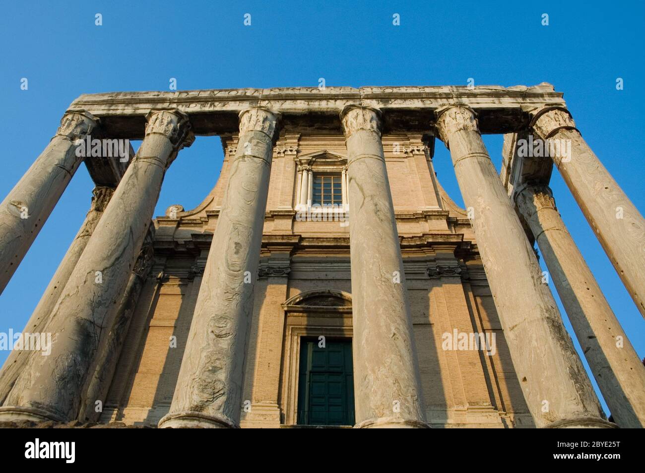 Rovine di Roma Foto Stock