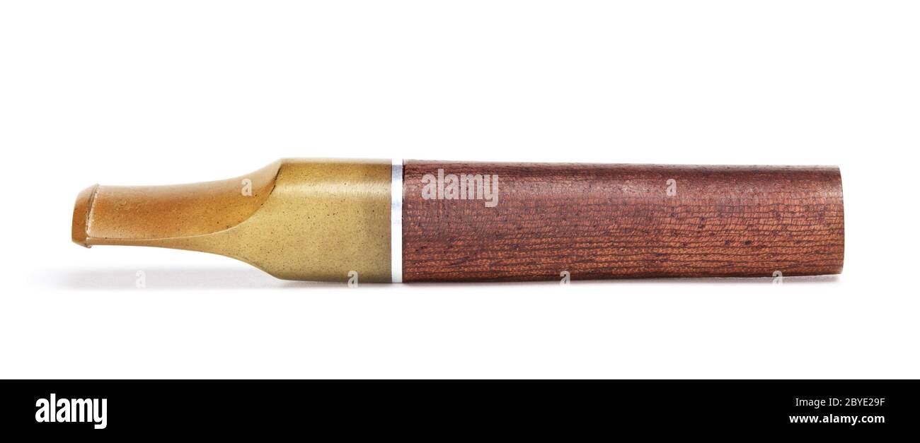 Boccaglio in legno per sigaretta Foto Stock