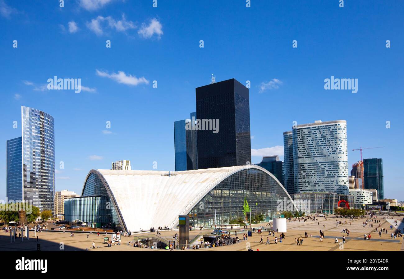 Francia, Parigi-Nuovo- Paris La Defense Foto Stock