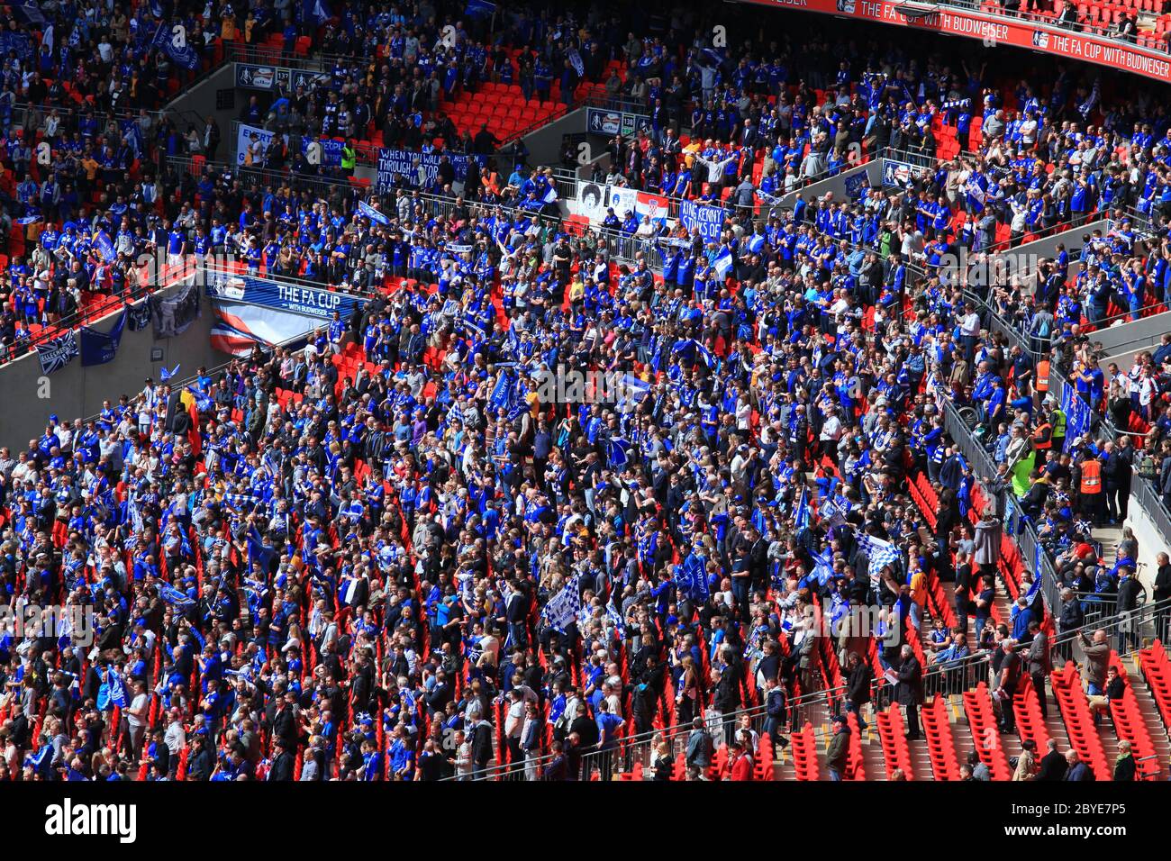 Liverpool vs. Everton fa Cup Semifinale 2012 Foto Stock