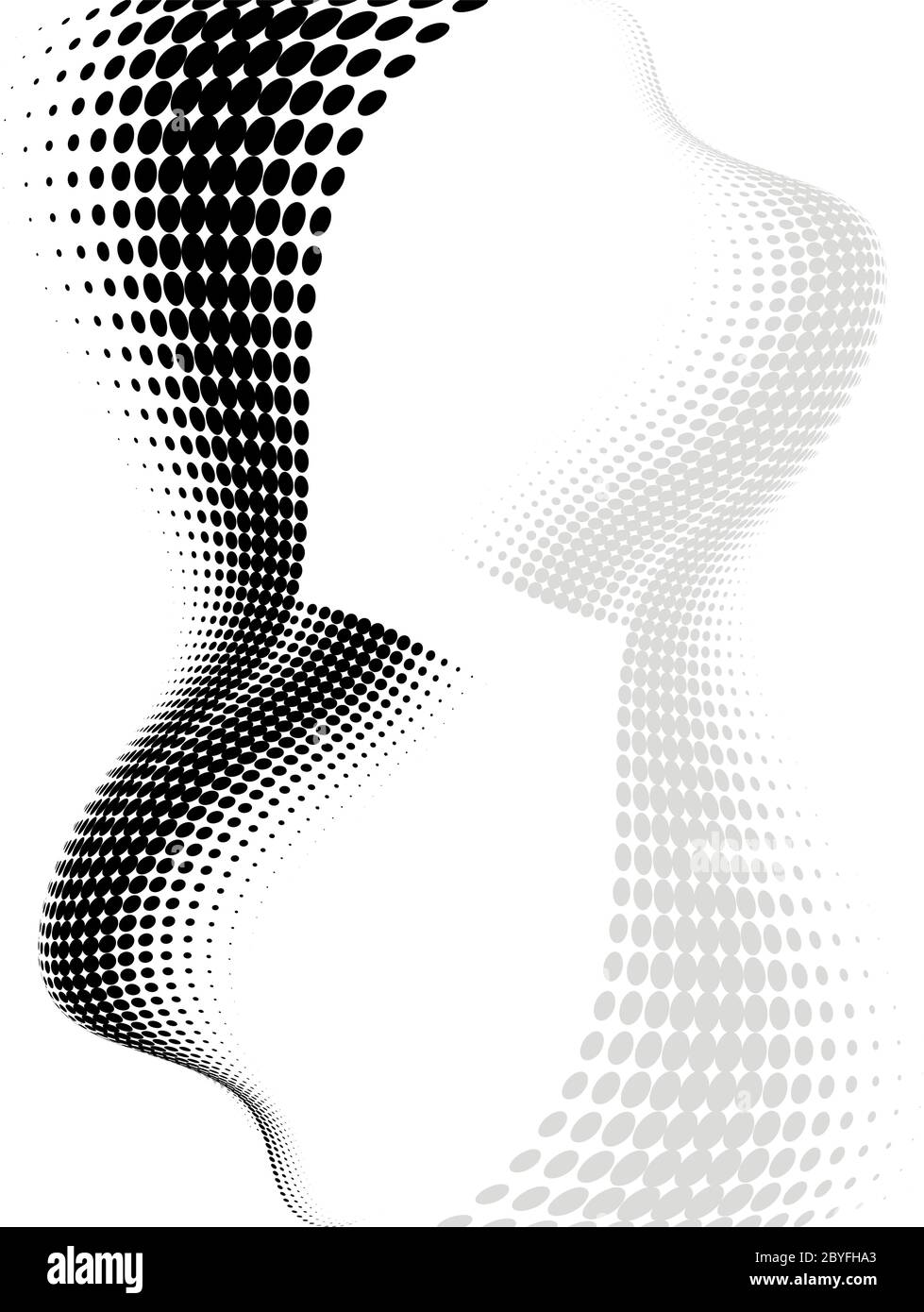 Composizione sfondo, illustrazione vettoriale modello Web (mezzitoni) Illustrazione Vettoriale