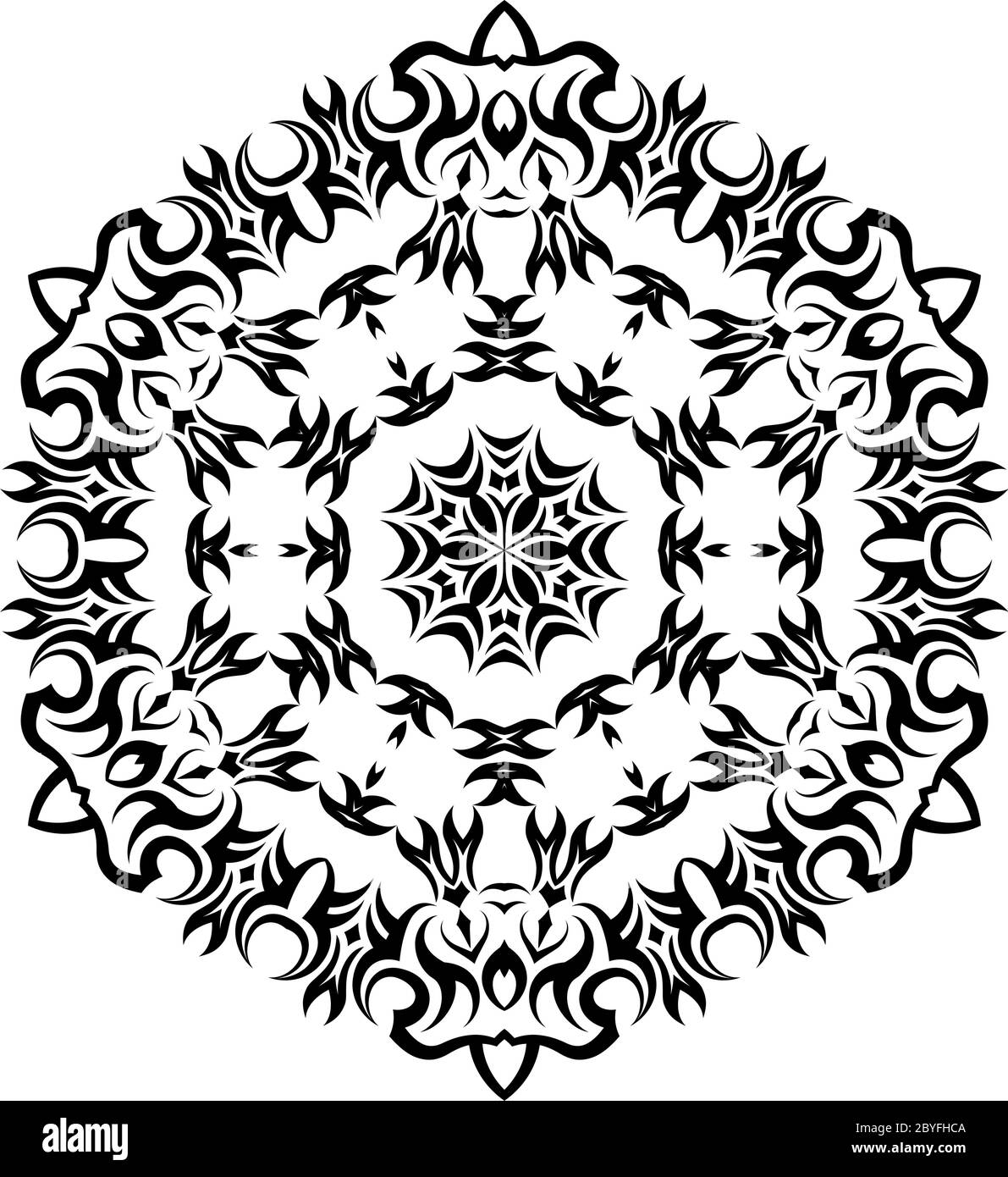 Tatuaggi Tribal Design arte vettoriale Illustrazione Vettoriale