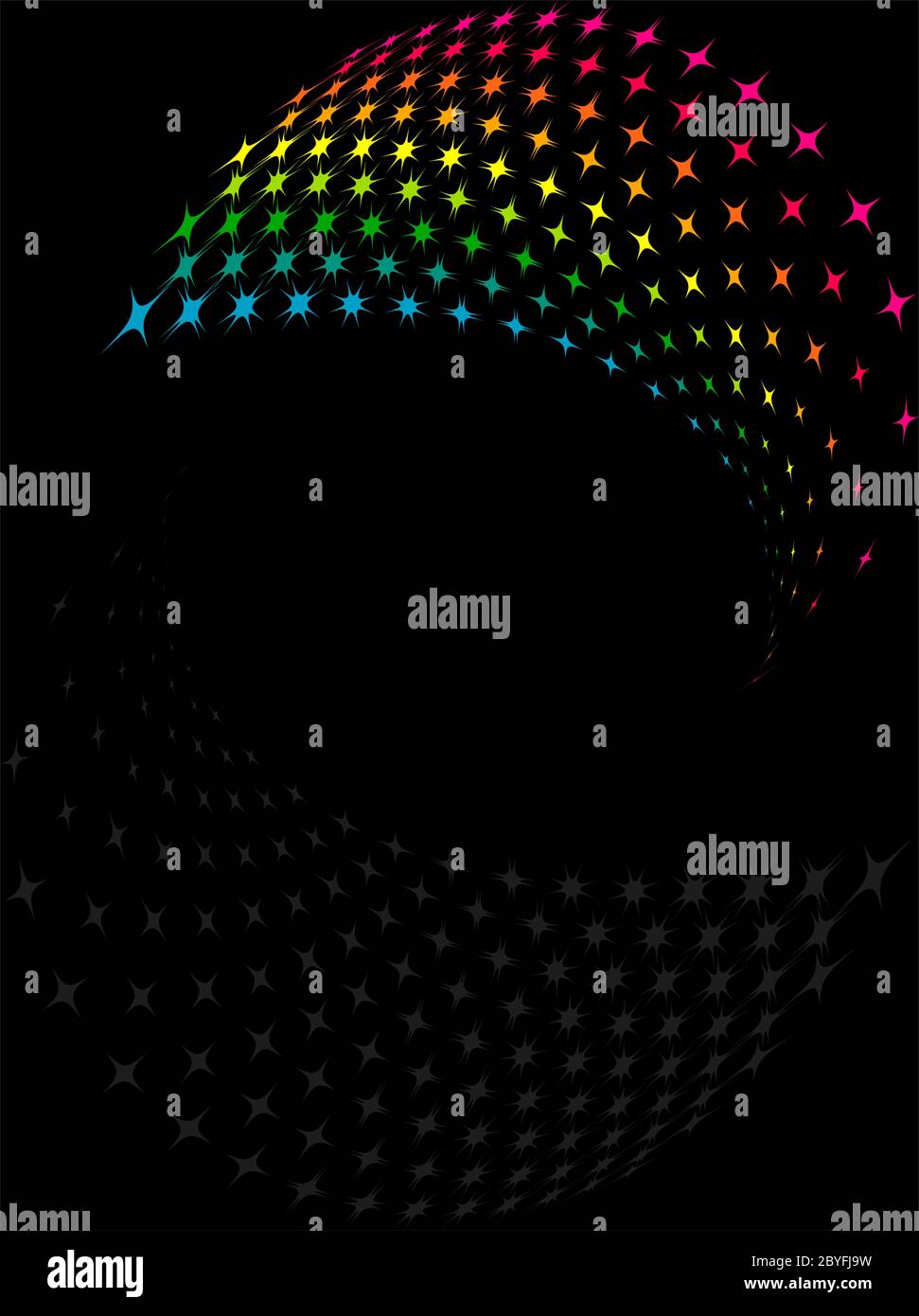 Composizione sfondo, illustrazione vettoriale modello Web (mezzitoni) Illustrazione Vettoriale