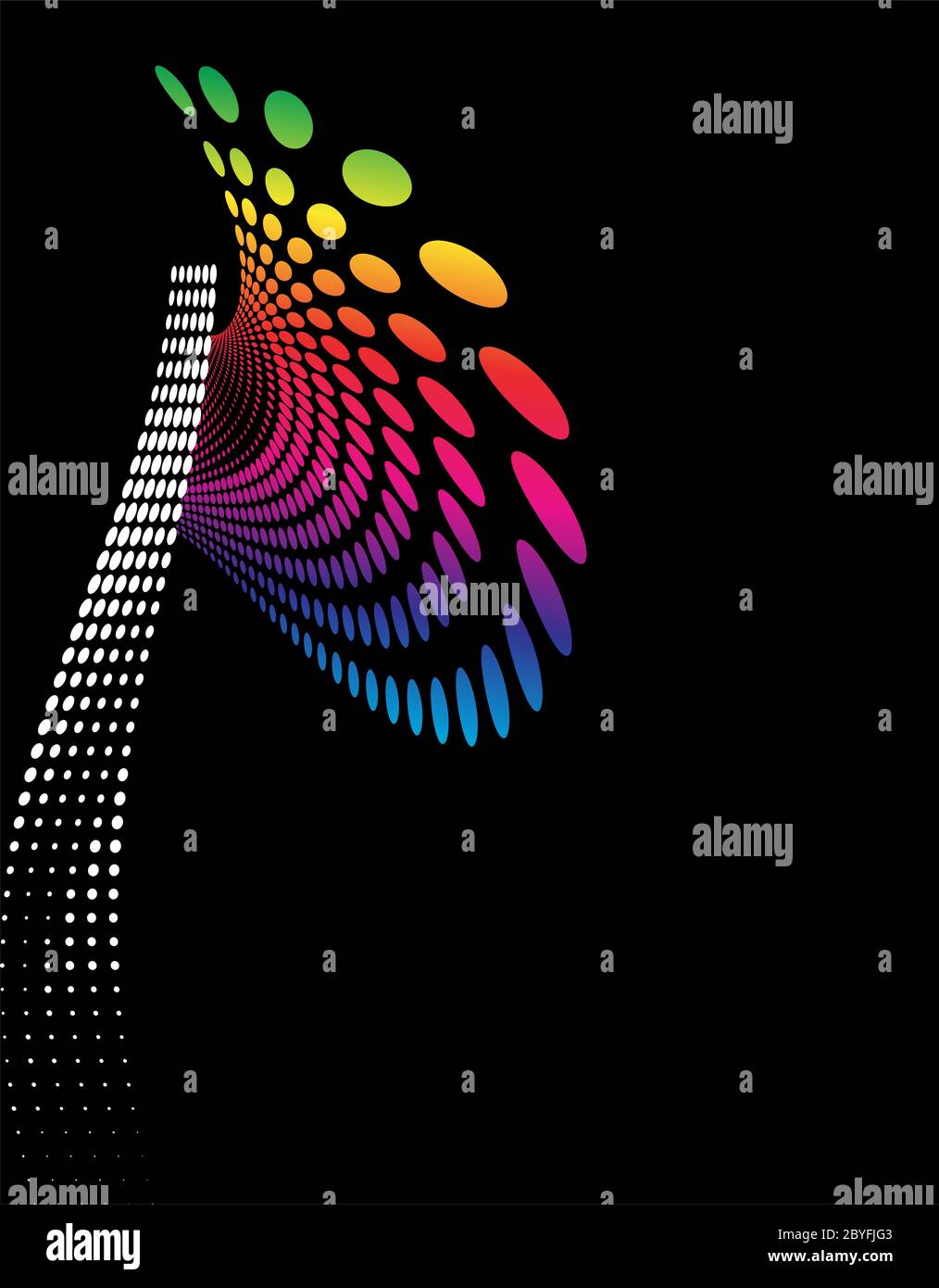 Composizione sfondo, illustrazione vettoriale modello Web (mezzitoni) Illustrazione Vettoriale