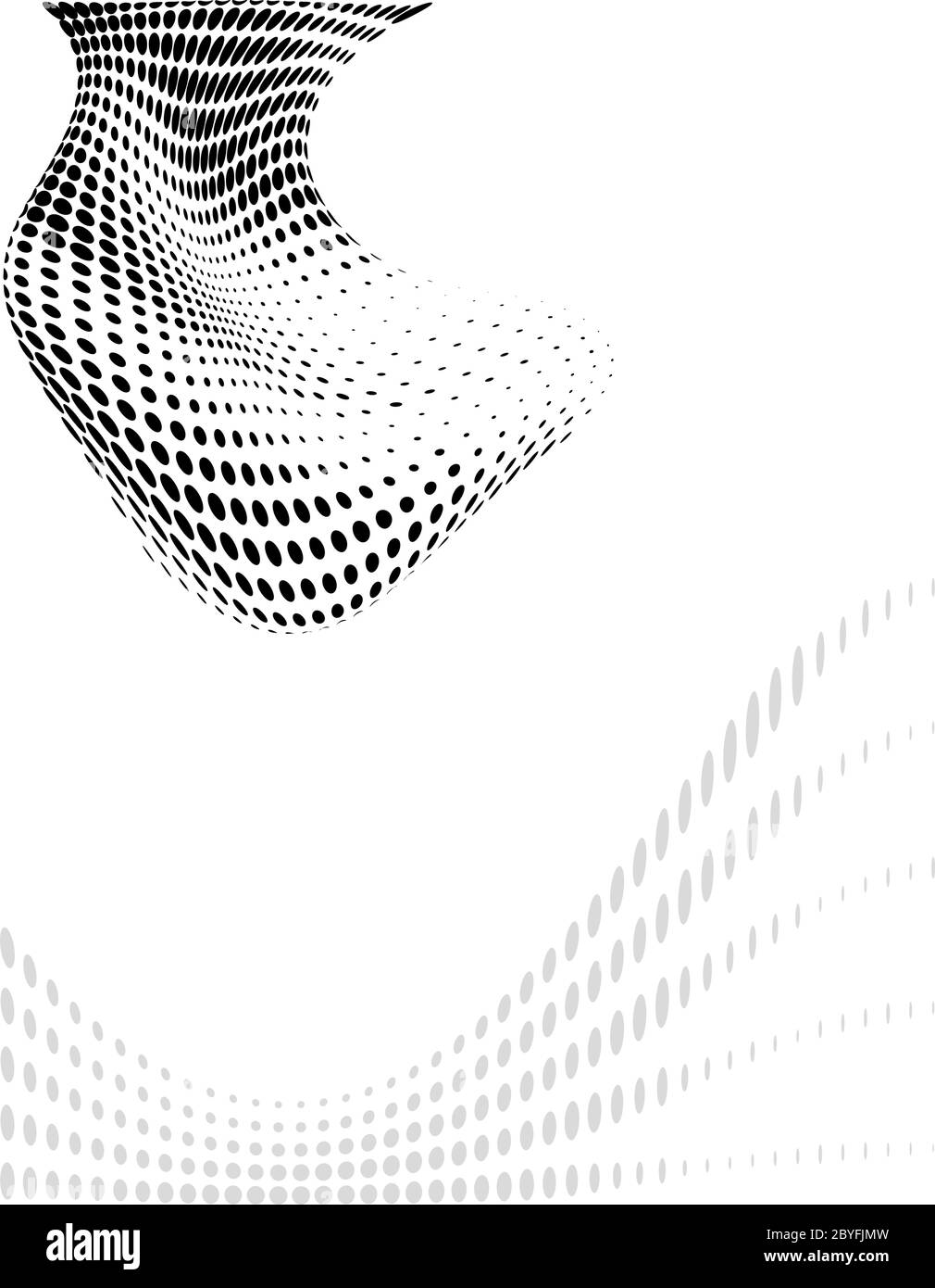 Composizione sfondo, illustrazione vettoriale modello Web (mezzitoni) Illustrazione Vettoriale