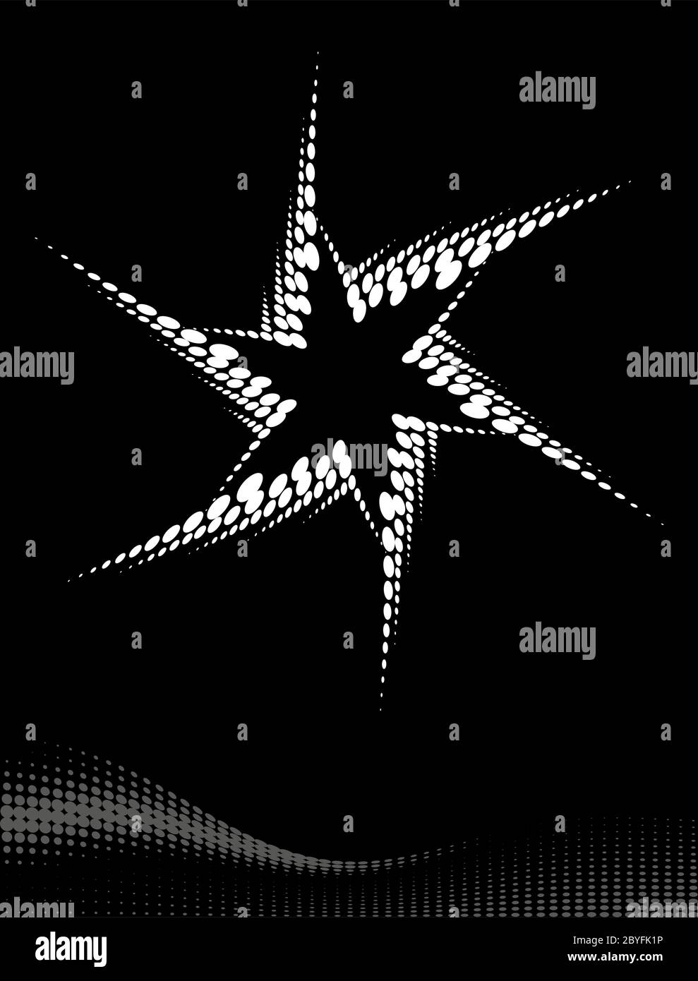 Composizione sfondo, illustrazione vettoriale modello Web (mezzitoni) Illustrazione Vettoriale