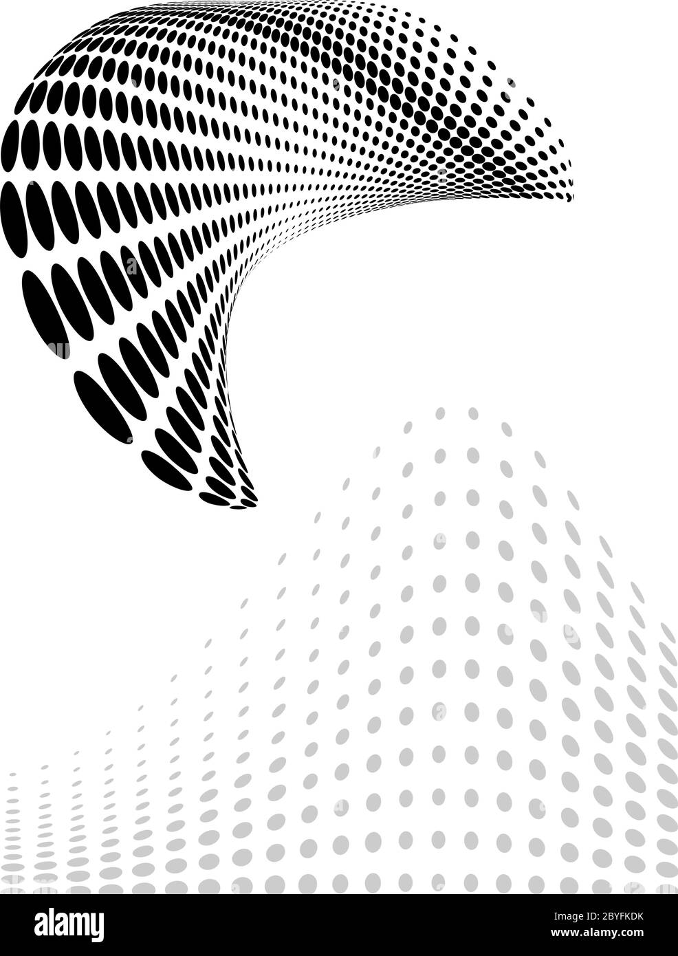 Composizione sfondo, illustrazione vettoriale modello Web (mezzitoni) Illustrazione Vettoriale