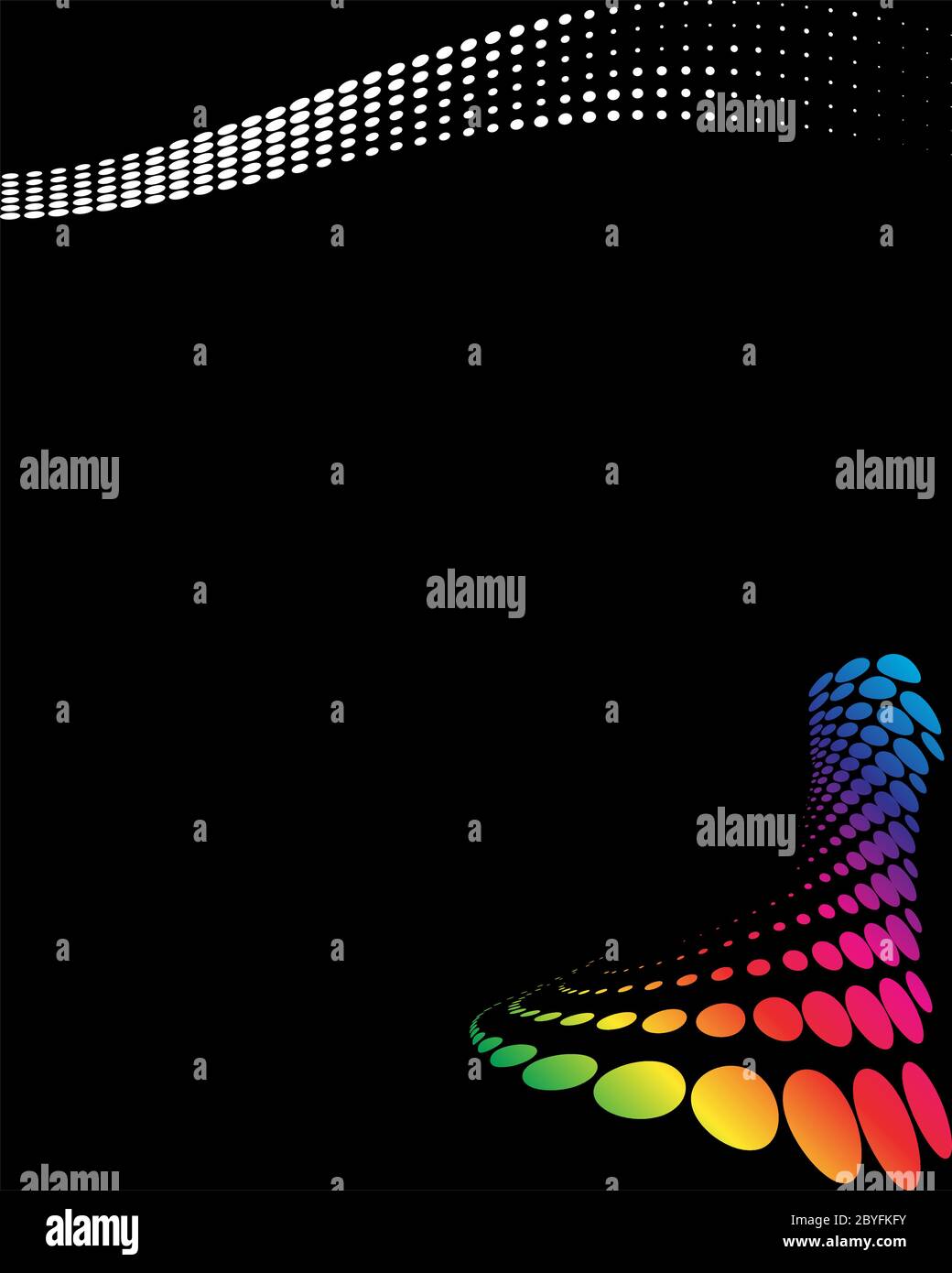 Composizione sfondo, illustrazione vettoriale modello Web (mezzitoni) Illustrazione Vettoriale