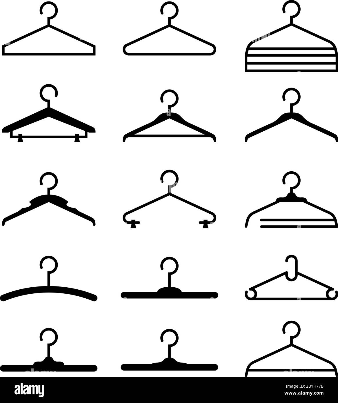 Icona appendiabiti - Illustrazione vettoriale Illustrazione Vettoriale