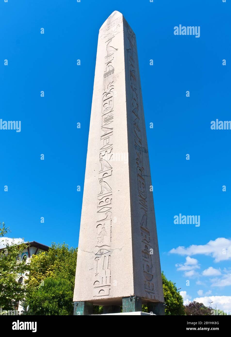 Obelisco egiziano a Istanbul Foto Stock
