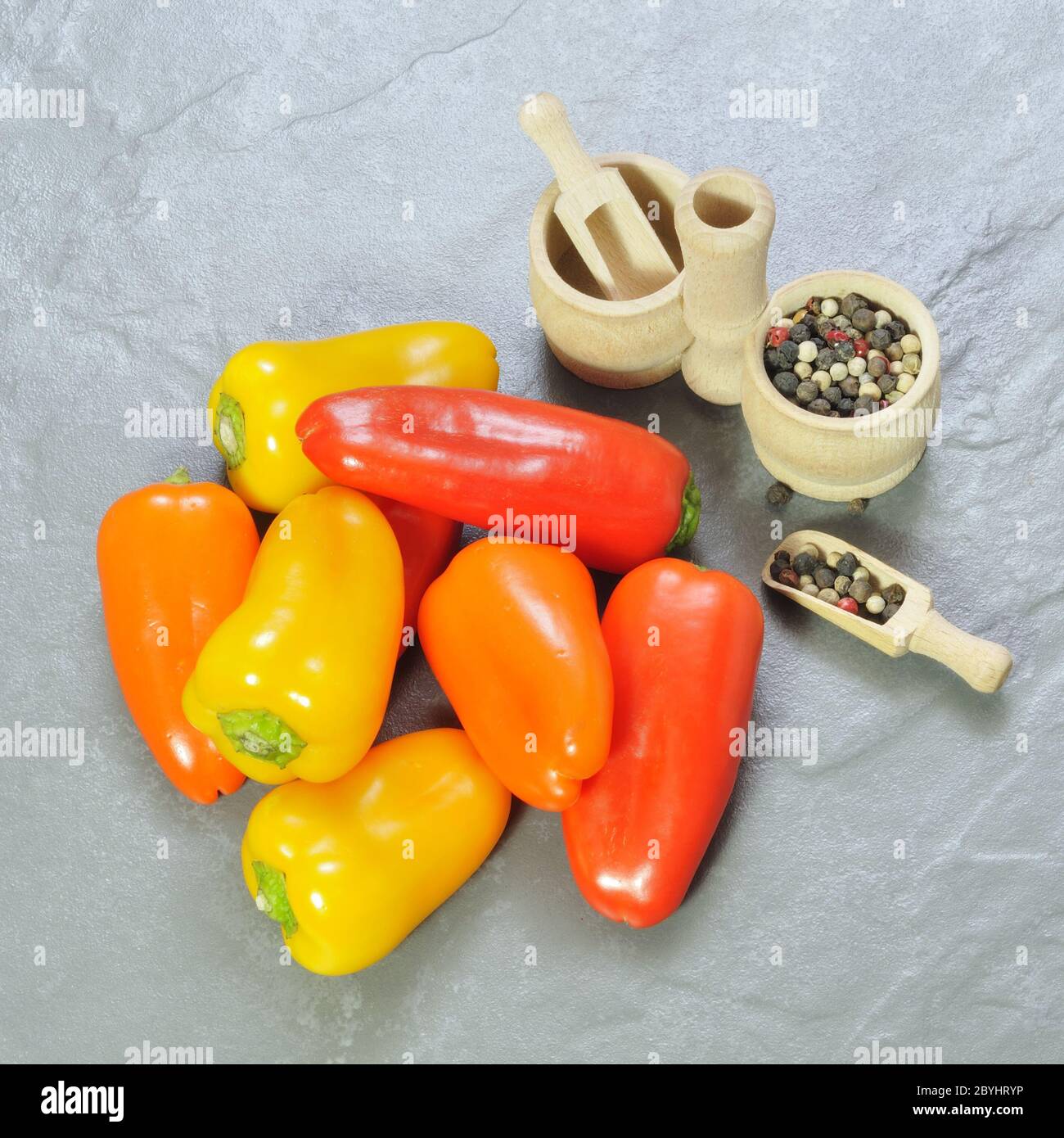 Mini peperoni Foto Stock