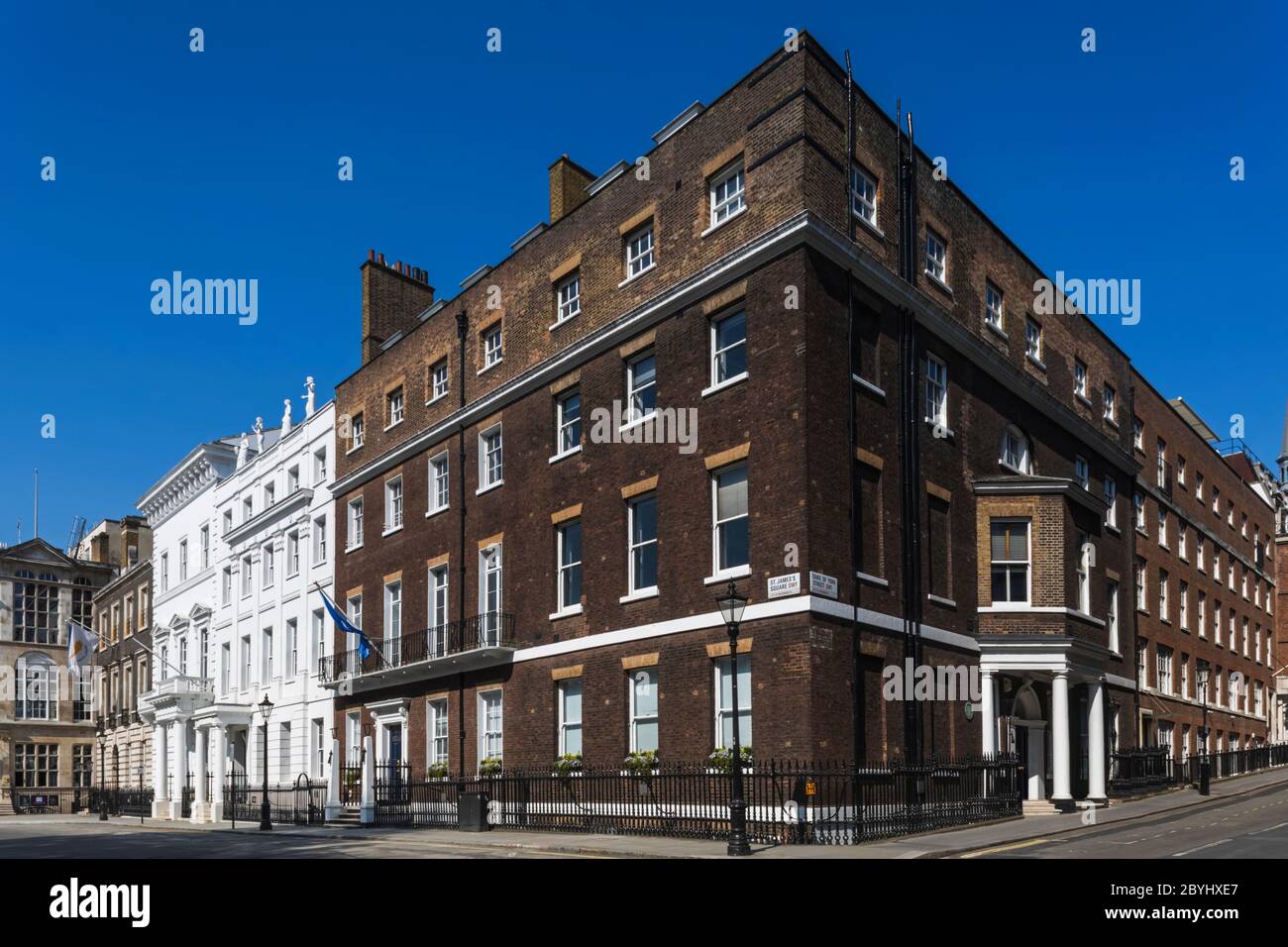 Inghilterra, Londra, Westminster, St.James's, St.James Square, Chatham House, alias il Royal Institute of International Affairs Foto Stock