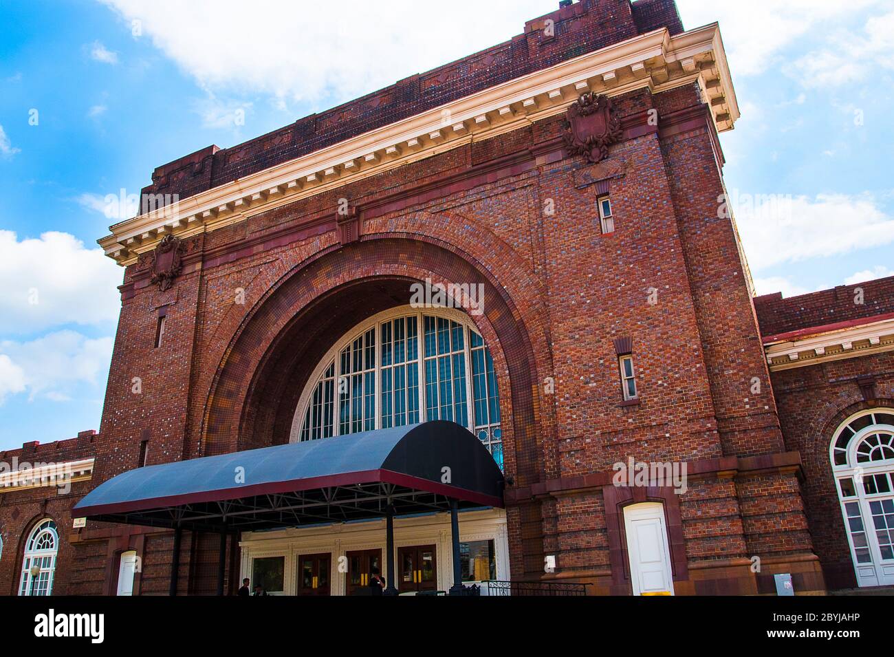 Chattanooga Station in Tennessee è nota a livello internazionale per la canzone del 1941, il primo record d'oro al mondo, 'Chattanooga Choo Choo', di Glenn Miller Foto Stock