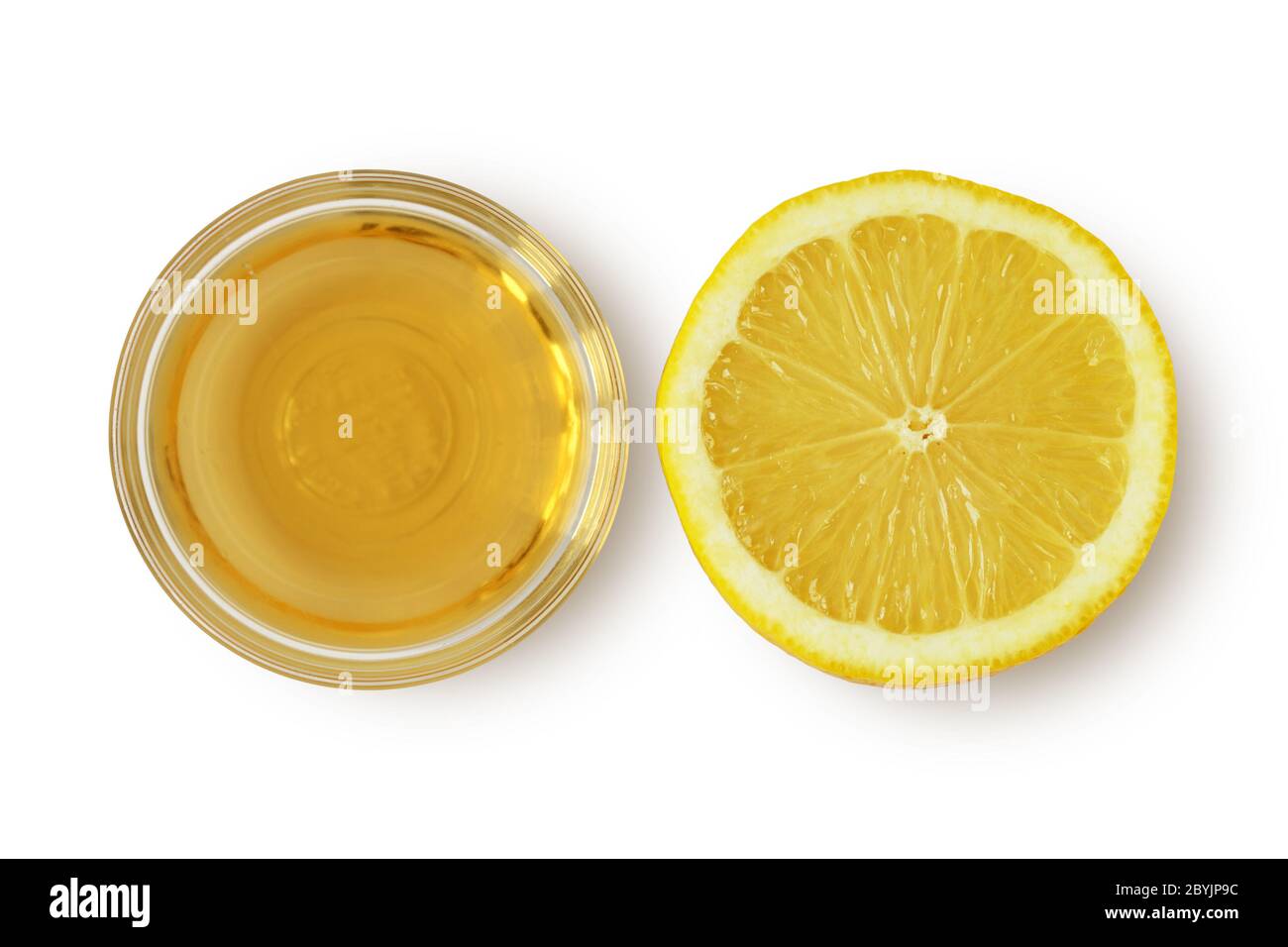 Aceto di sidro di mele e limone su sfondo bianco - ingredienti maschera di  bellezza fatti in casa Foto stock - Alamy