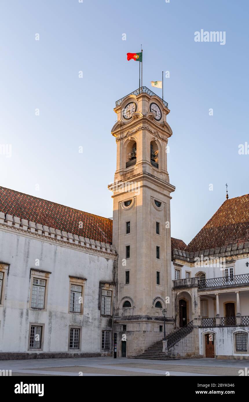 Campus e studenti, Università di Coimbra Foto Stock