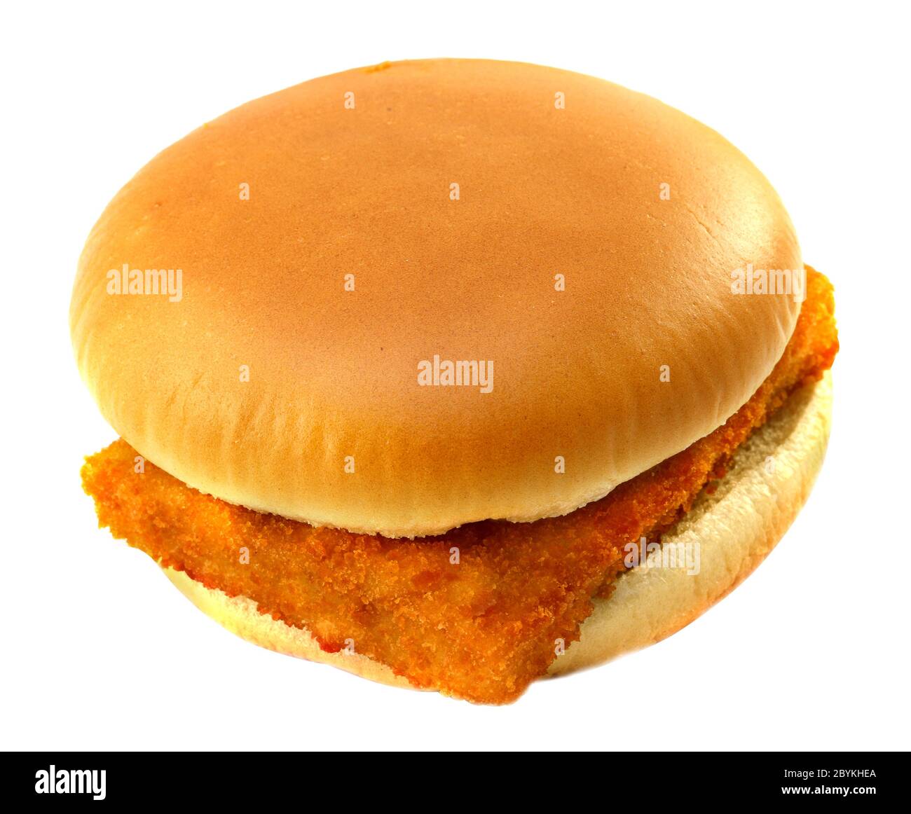 Hamburger di pesce Foto Stock