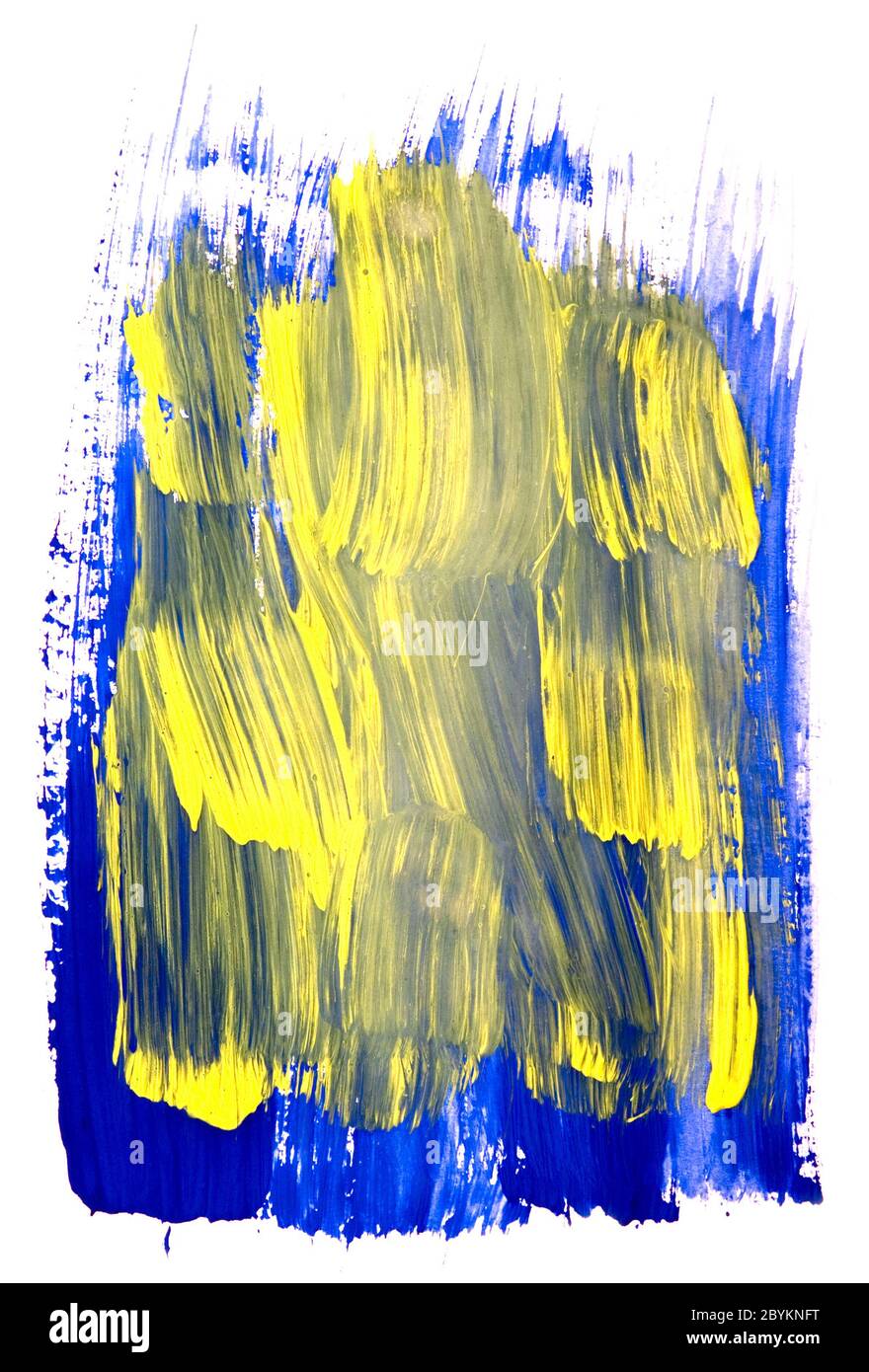 Gouache sfondo Foto Stock