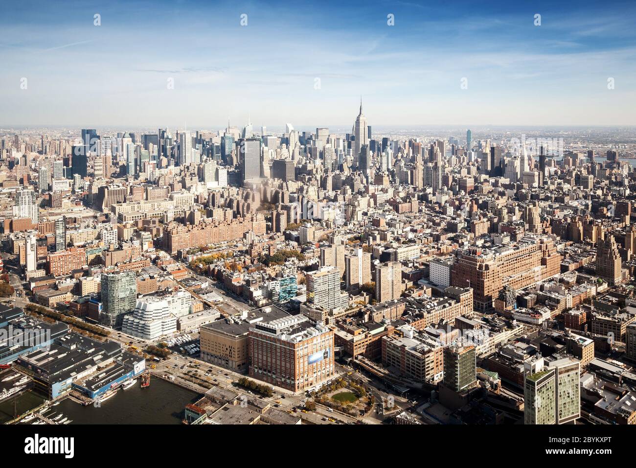 New York panorama Foto Stock