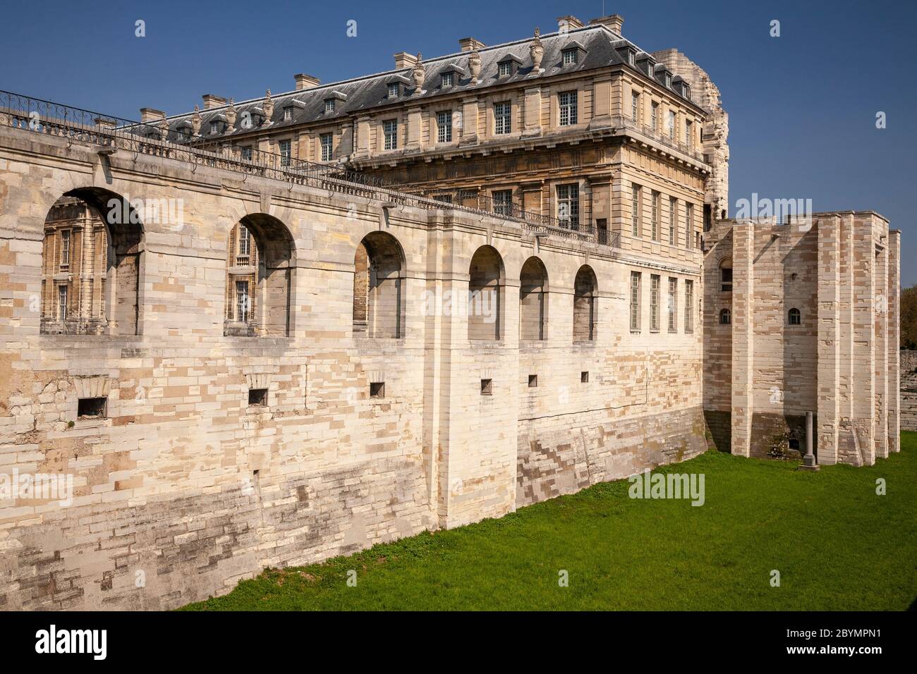 Chateau de Vincennes, Parigi, Francia Foto Stock