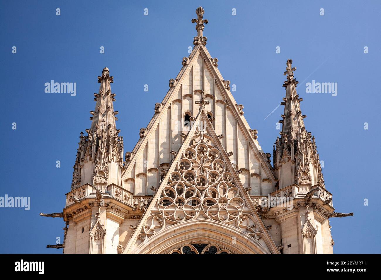 Torri al Chateau de Vincennes, Parigi, Francia Foto Stock