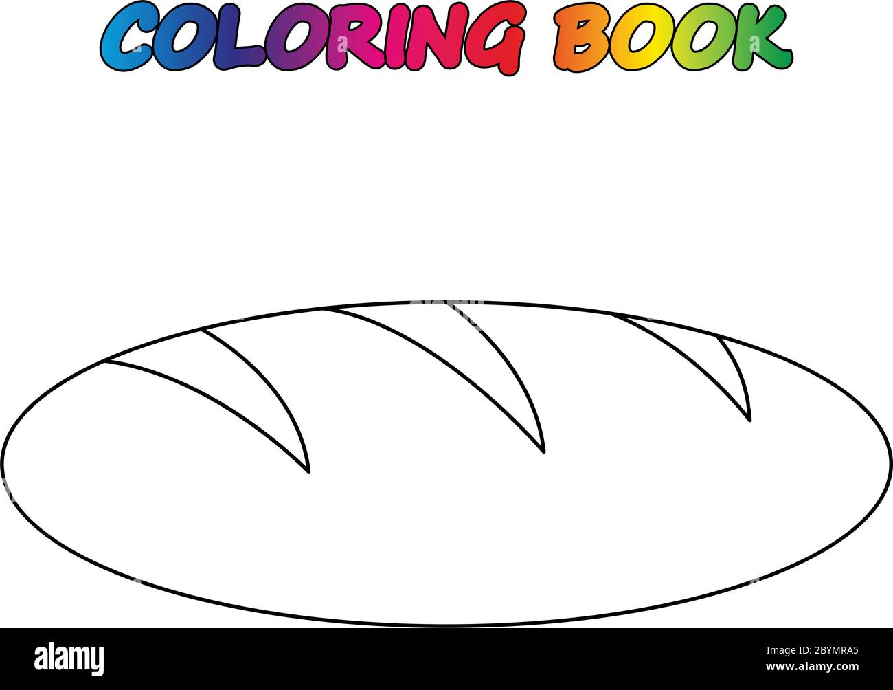 pagina da colorare. Foglio di lavoro. Gioco per bambini - libro da colorare. Illustrazione Vettoriale