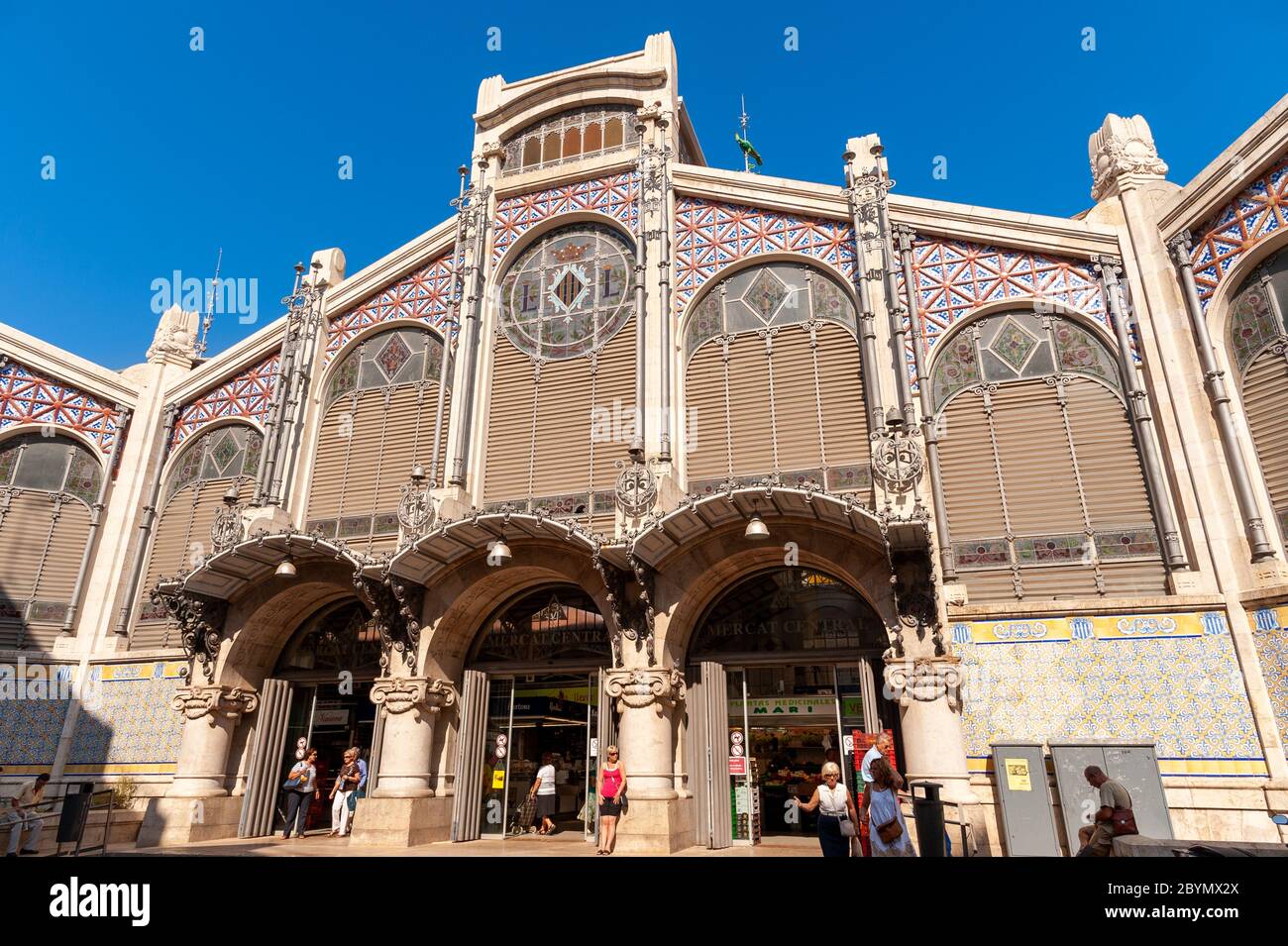 Mercato Centrale, Valencia, Spagna Foto Stock