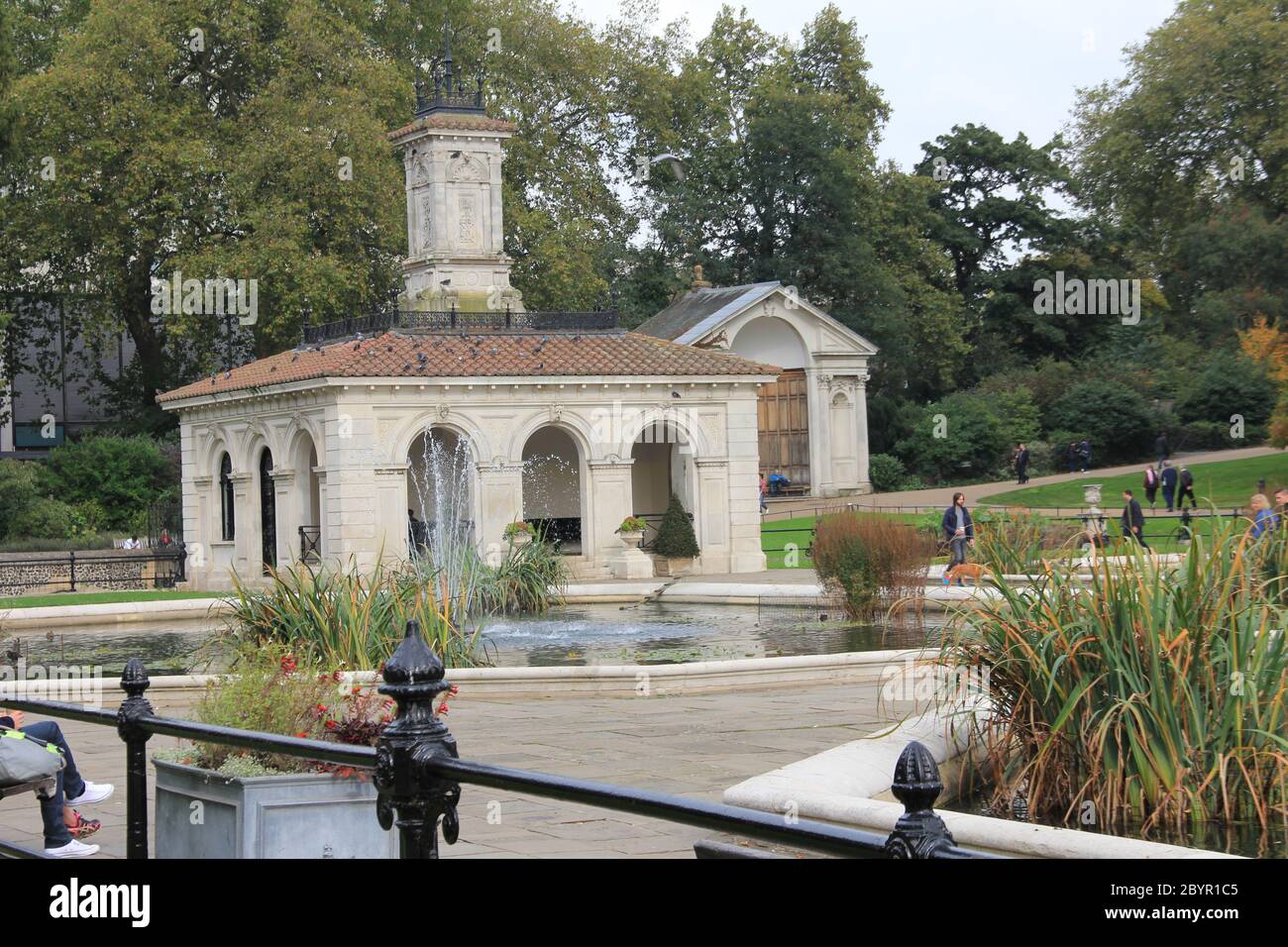 Kensington Gardens a Londra, Inghilterra Foto Stock