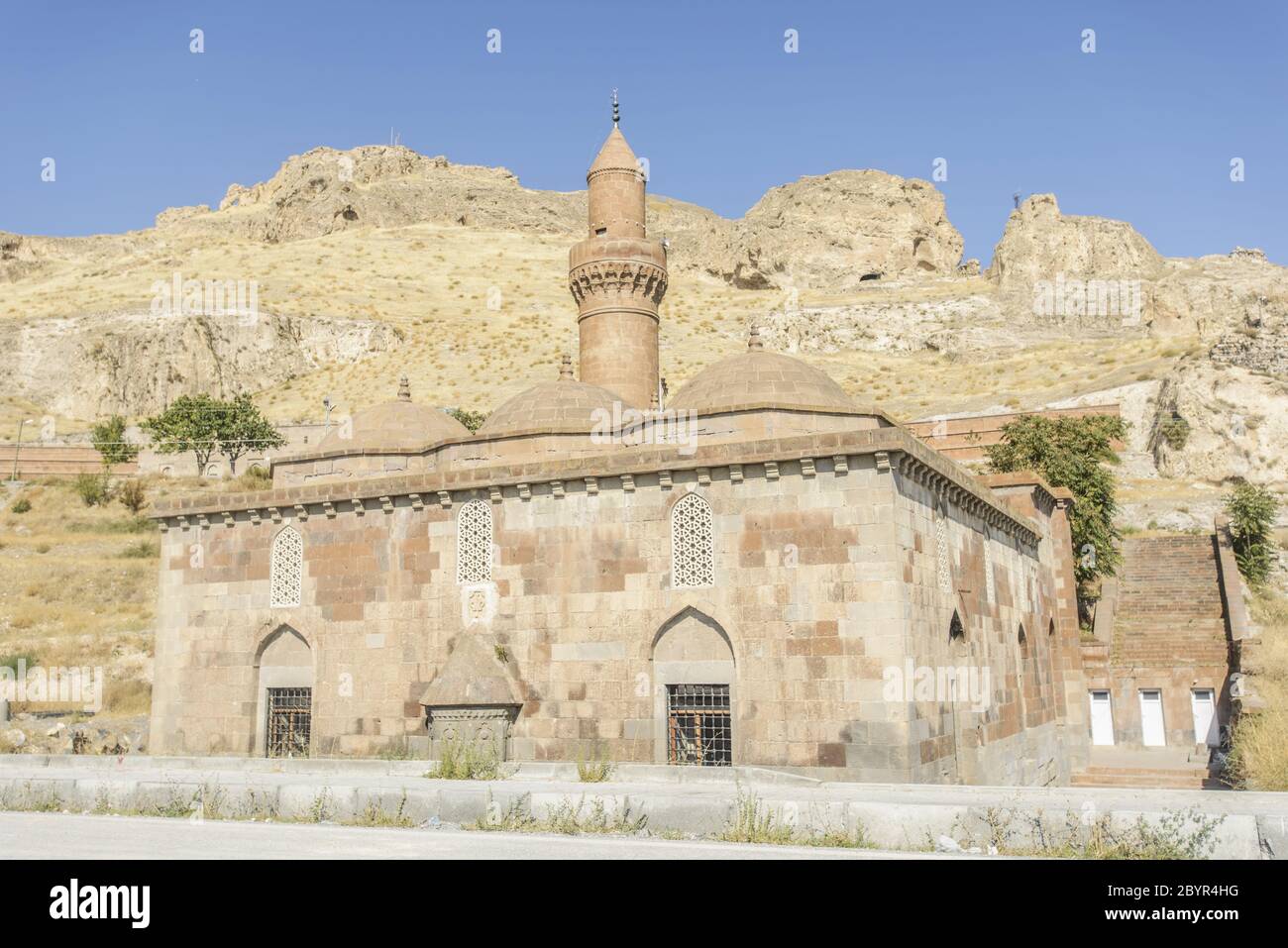 Lapidi di selgiuchi in turchia Ahlat Foto Stock