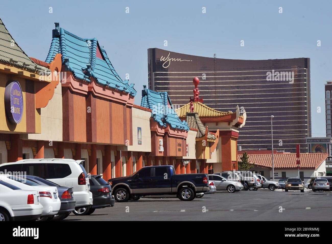 Wynn Hotel Las Vegas 682 e Chinatown Hotel e i luoghi più importanti di Las Vegas, il posto più bello di Las Vegas Foto Stock