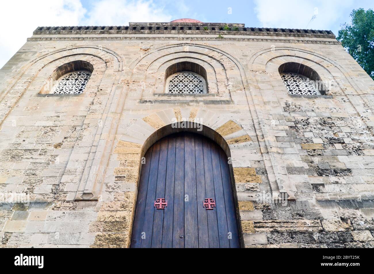 Scene di Palermo, sicilia, Italia, in inverno (dicembre-gennaio) Foto Stock