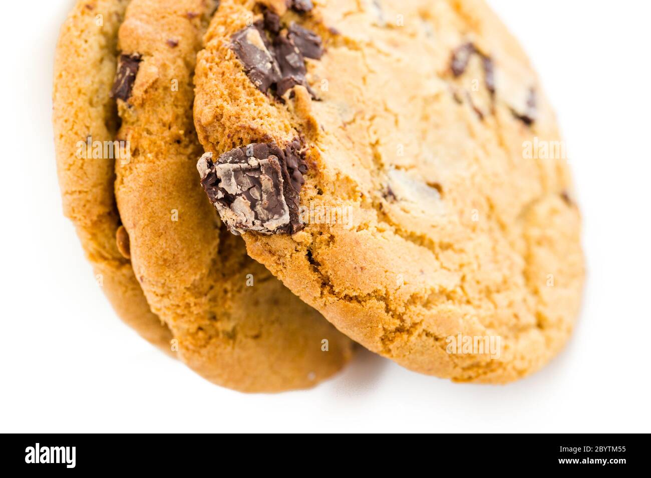 Biscotti al cioccolato Foto Stock