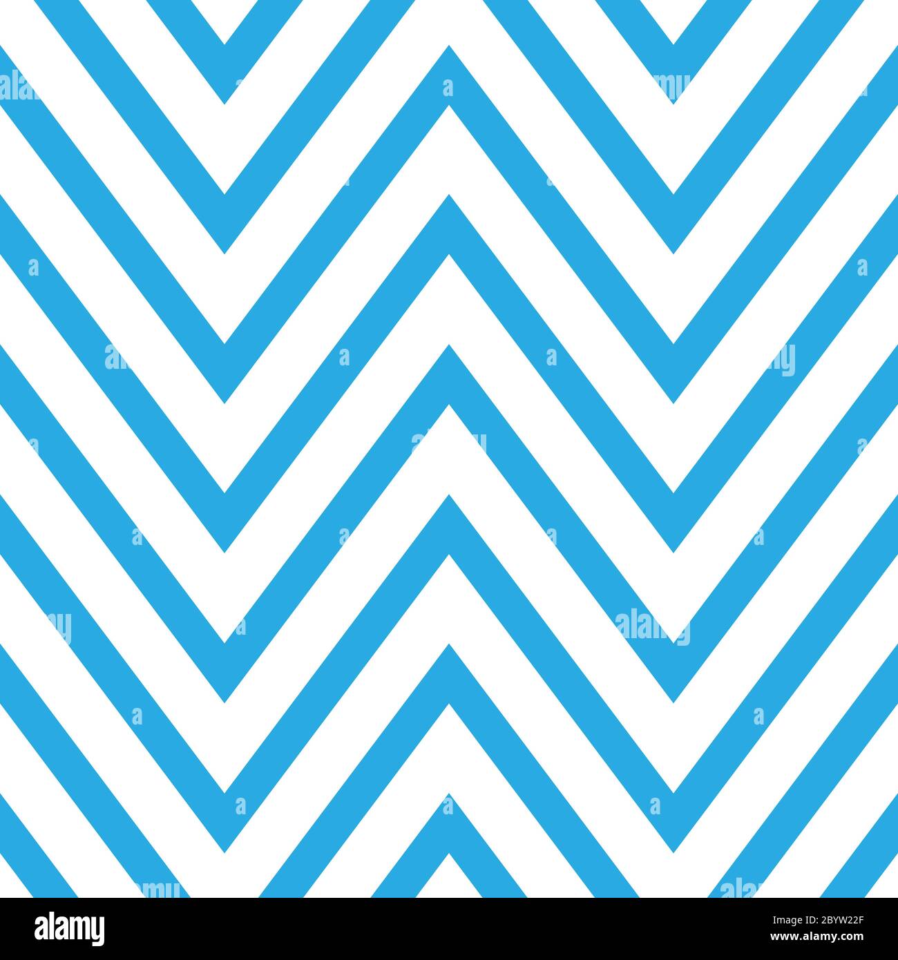 Motivo a chevron senza cuciture in blu e bianco. Linee a zig-zag orizzontali in angolo acuto. Sfondo vettoriale stile retrò navy. Illustrazione Vettoriale