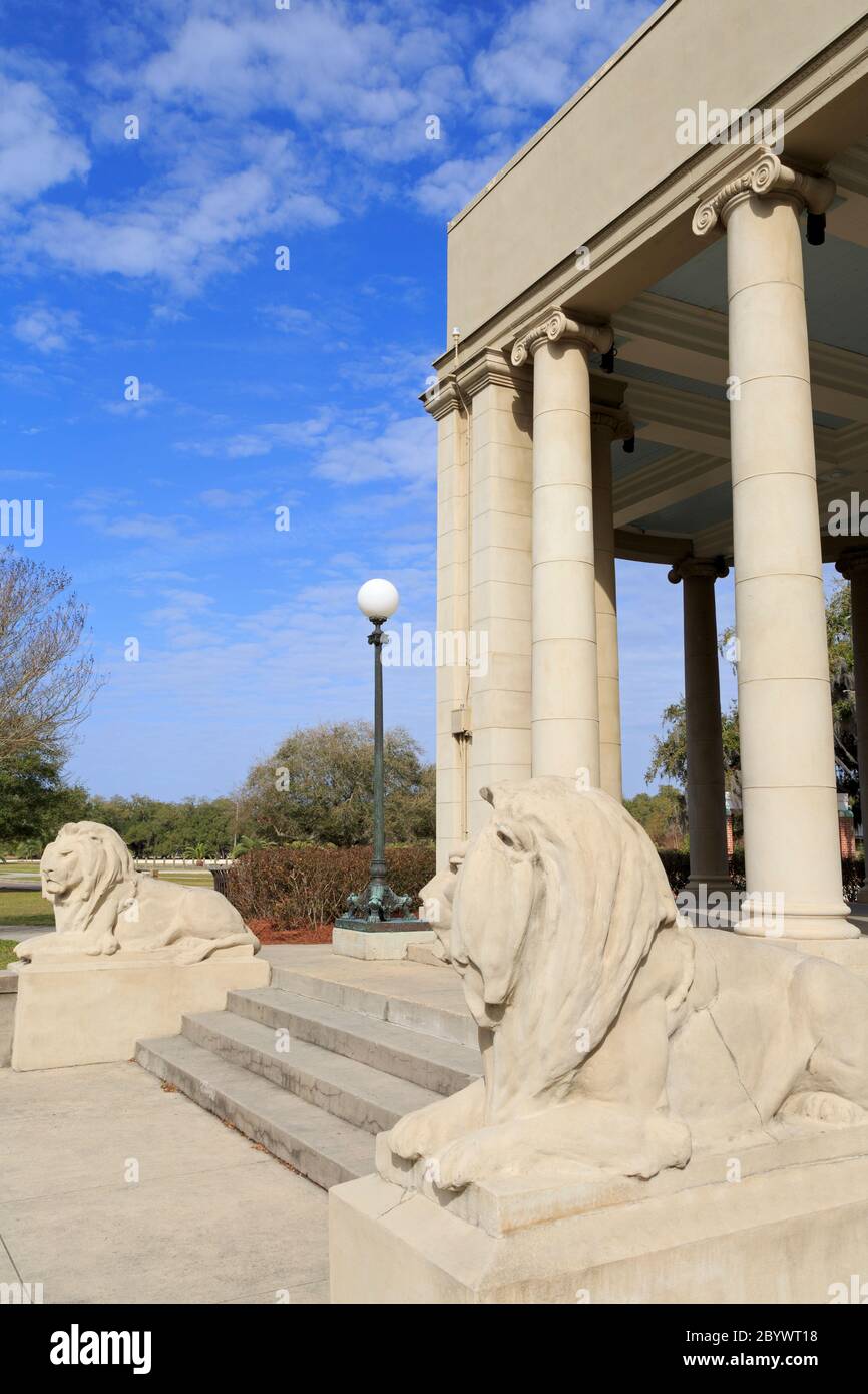 Peristilio nel City Park, New Orleans, Louisiana, USA Foto Stock