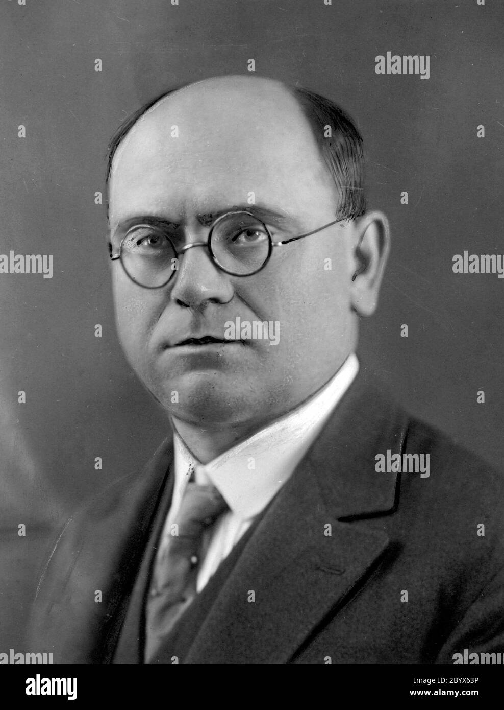 Attivista sociale e nazionale polacco a Cieszyn Slesia , membro del National Seym in Moravia (1929–1938) e del Simo legislativo della seconda Repubblica polacca (1919-1922) (circa prima del 1939) Foto Stock