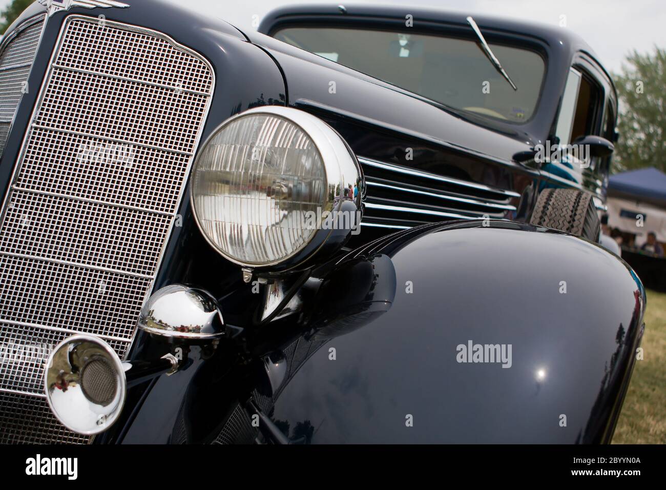 Collezionisti auto Foto Stock