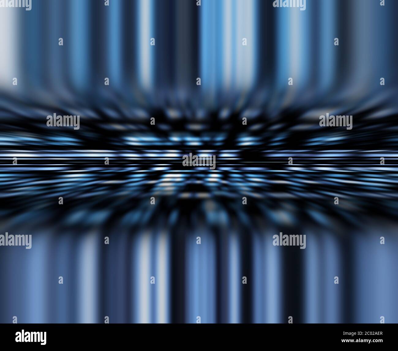 Movimento veloce a velocità leggera - retrò Warp stella travi, Abstract sfondo. Foto Stock