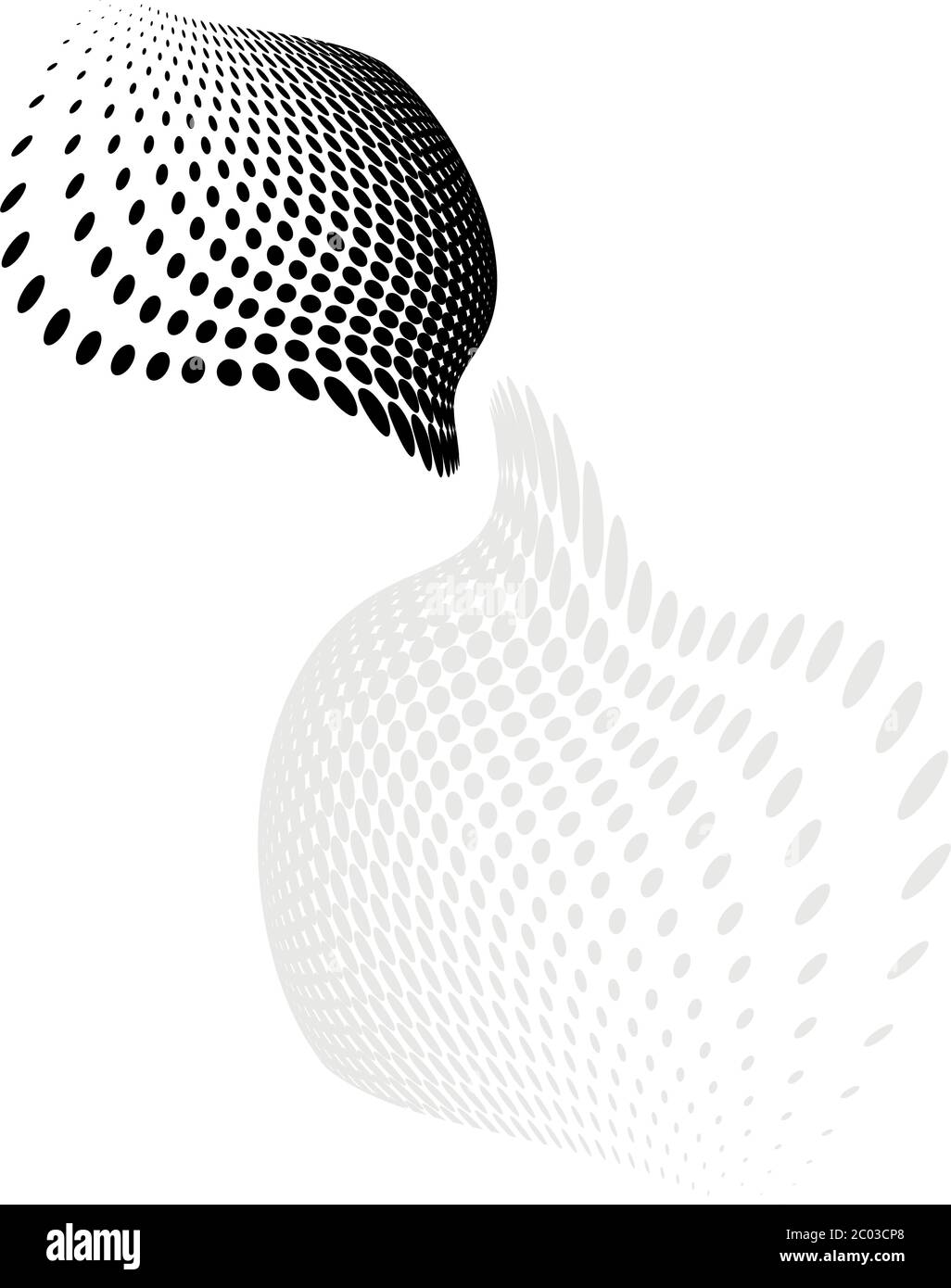 Composizione sfondo, illustrazione vettoriale modello Web (mezzitoni) Illustrazione Vettoriale