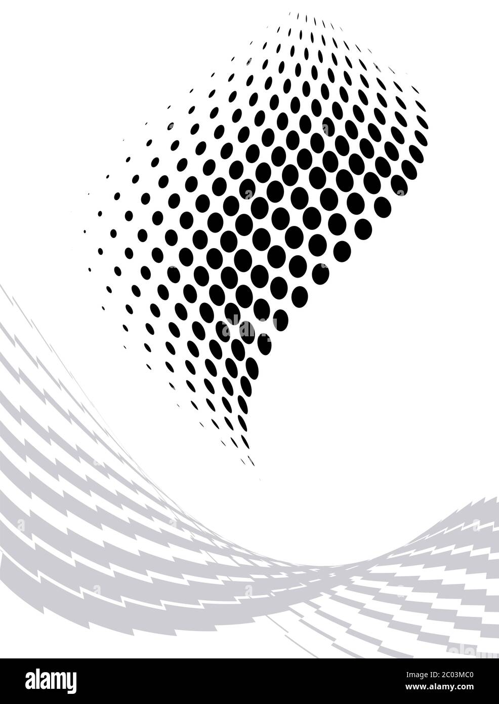 Composizione sfondo, illustrazione vettoriale modello Web (mezzitoni) Illustrazione Vettoriale